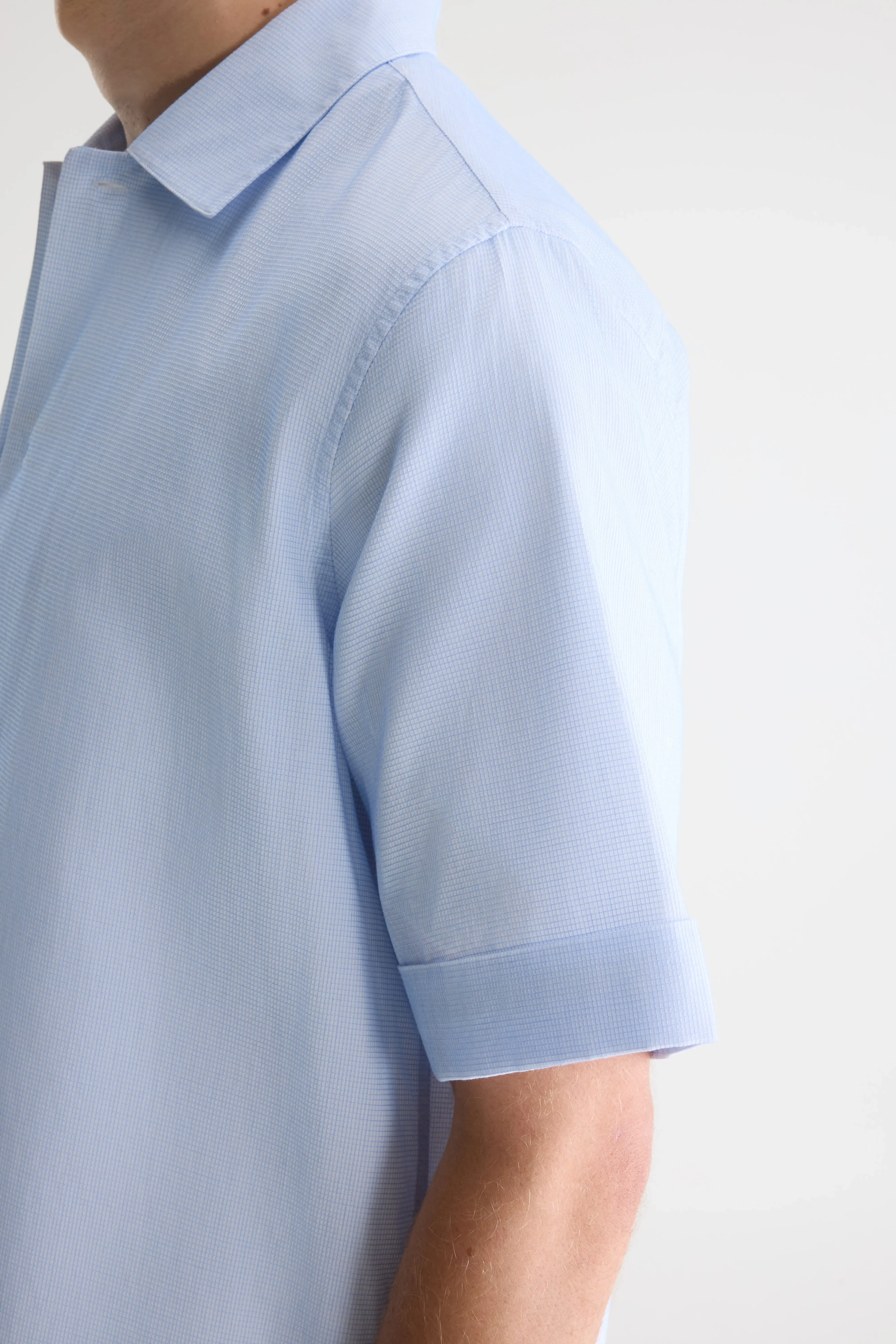 Bellerose Flint micro-checked shirt (261 / M / CHECK A)