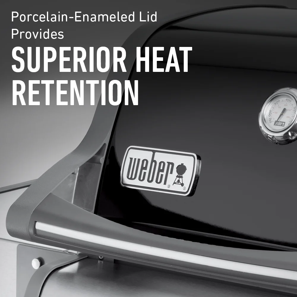 Weber Spirit E-330 Lp Gas Grill Black - Image 4