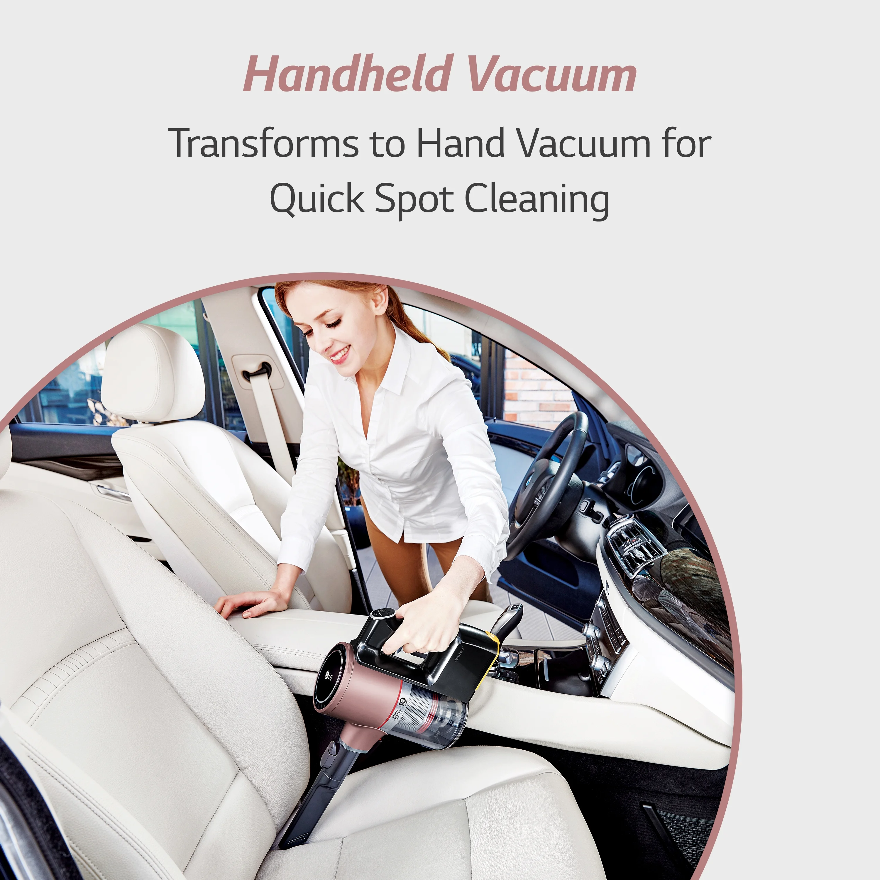LG Cord Zero A9 Cordless Stick Vacuum - A912PM, Lightweight, Powerful Suction, Pet Hair, Hard Floor, Carpet, HEPA Filter, Self-Cleaning Brushroll, LED Headlights, Rechargeable, Multi-Surface - Image 10