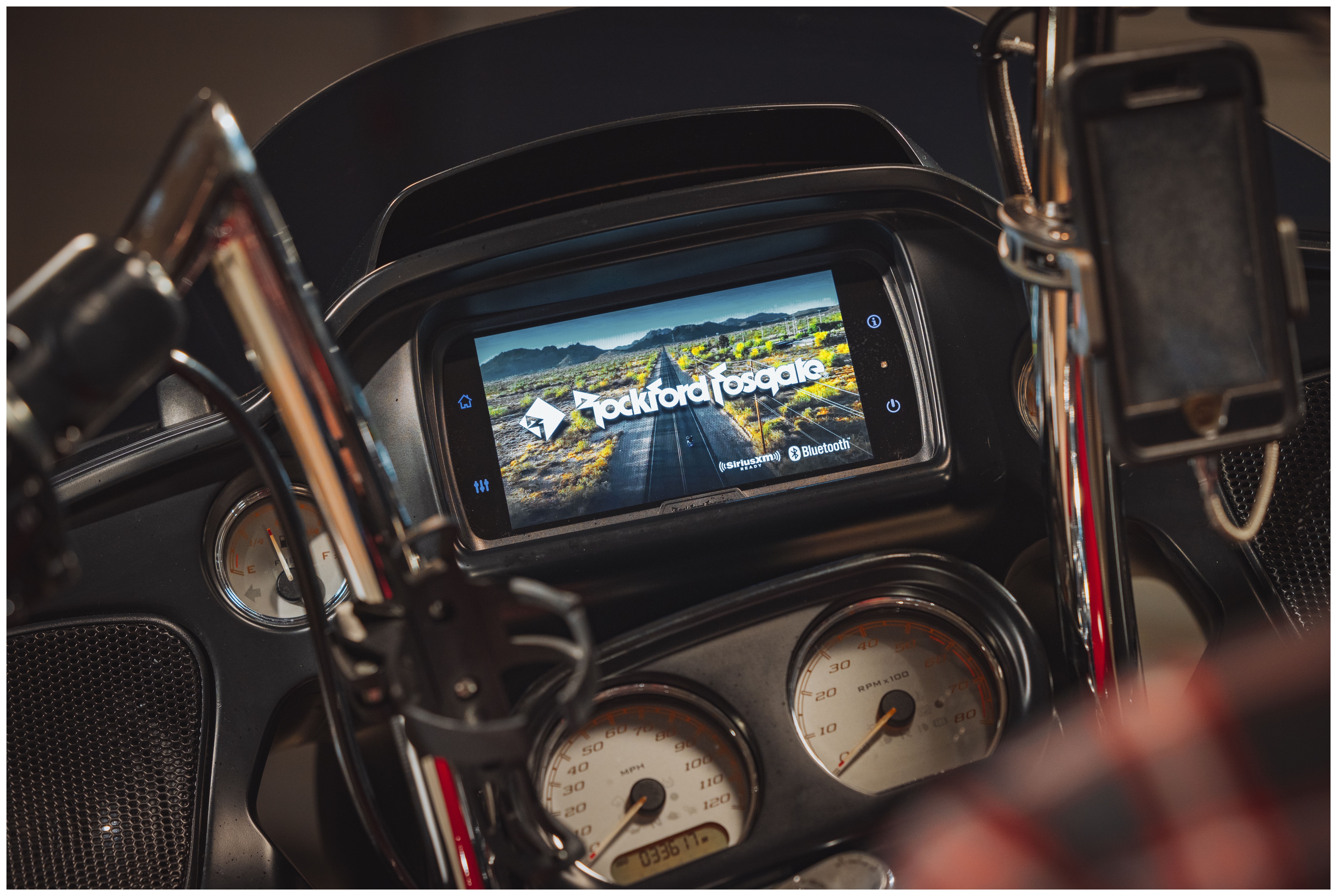 SportsBikeShop Rockford Fosgate Infotainment Source Unit For Harley Touring 2014-2025