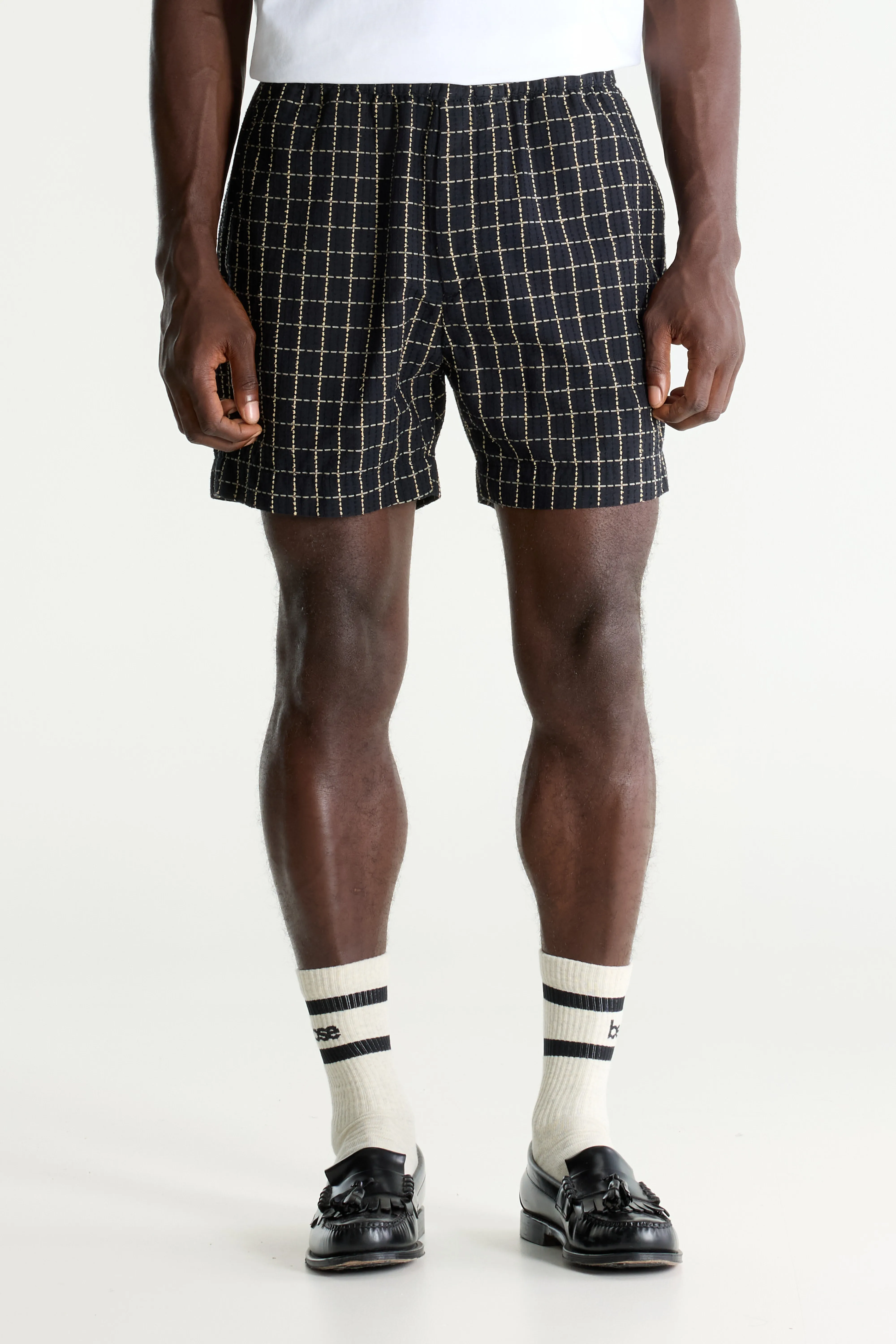 Bellerose Shawt checkered shorts (261 / M / CHECK A)