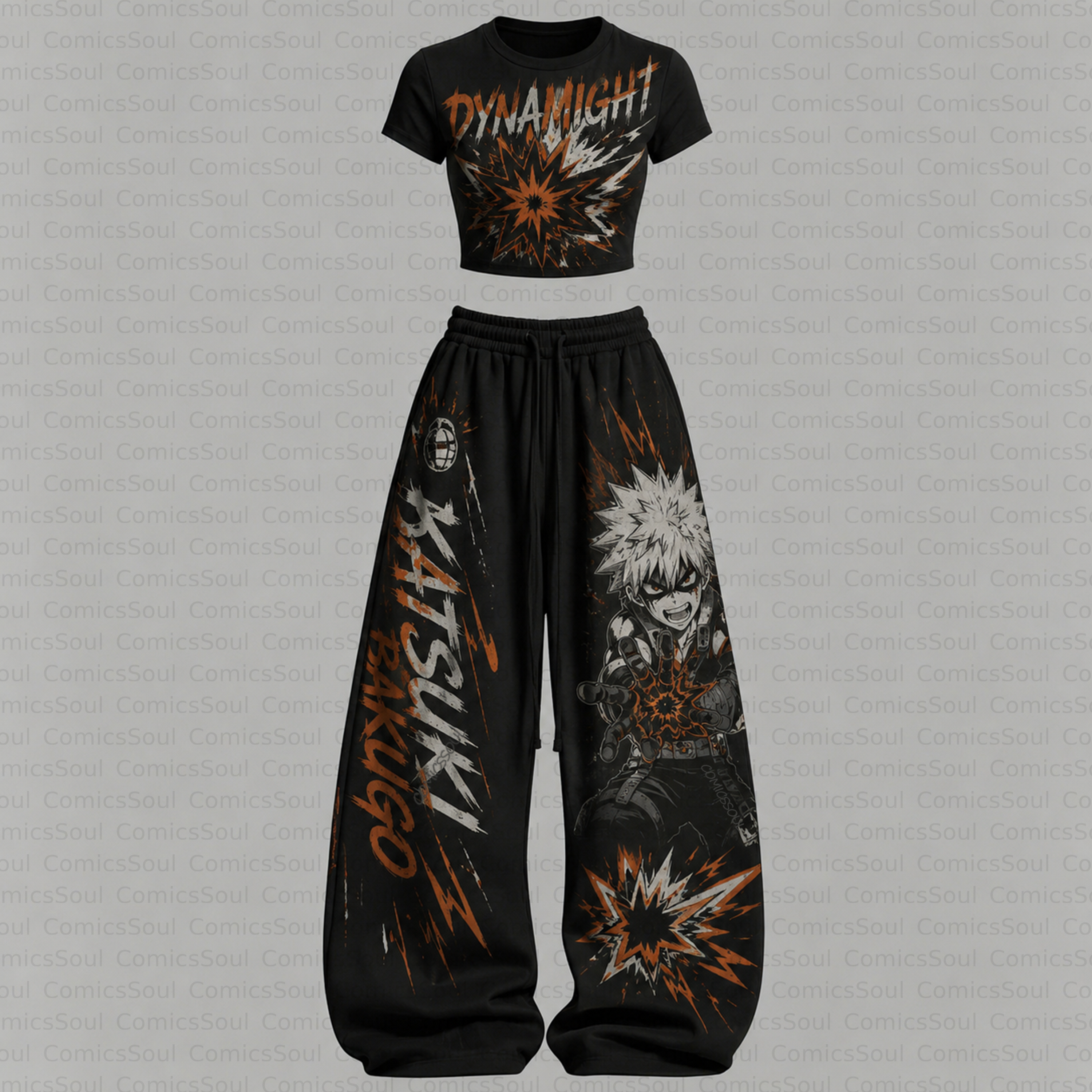 My Hero Academia T-Shirt & Elasticated Trousers Two-Piece Set