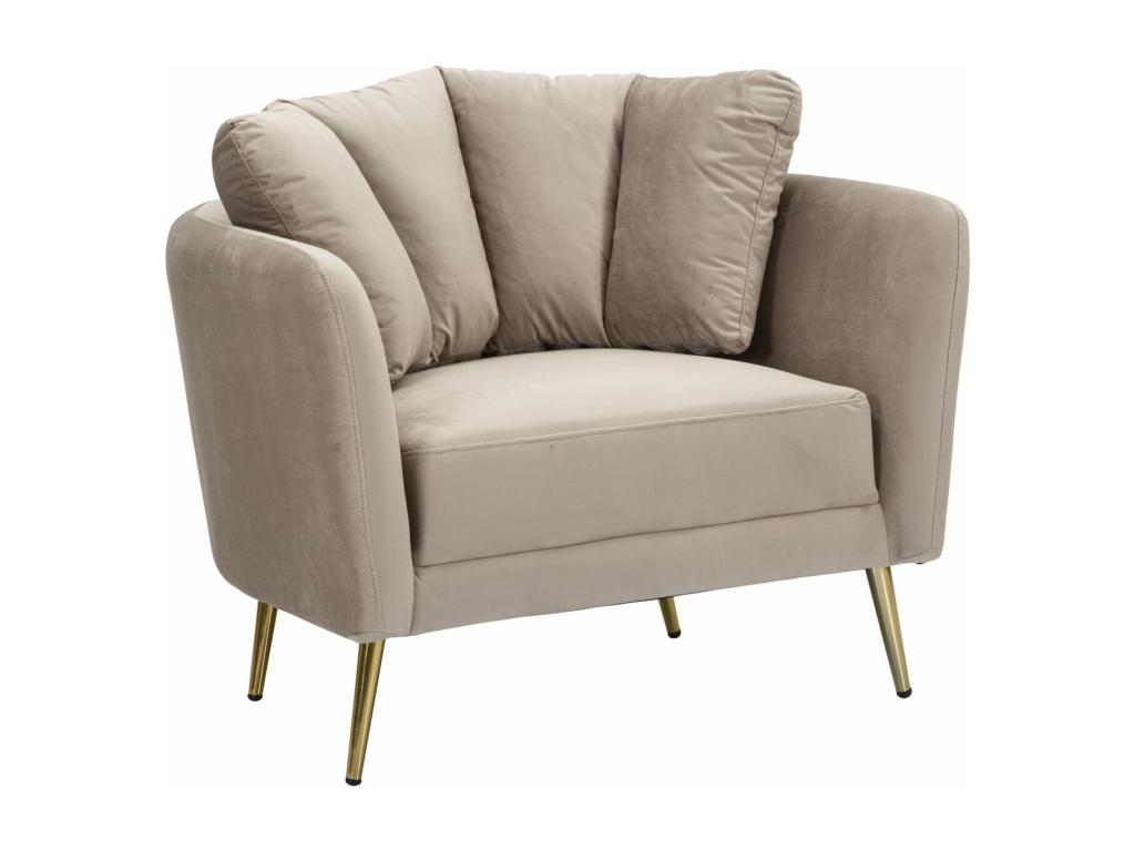 SILLÓN KIEV GRIS CM 88X77X74