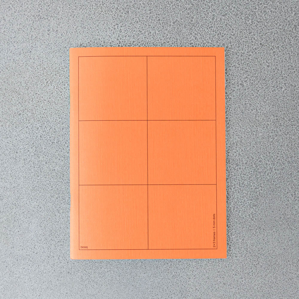 Carnet Booq - Rose & Orange