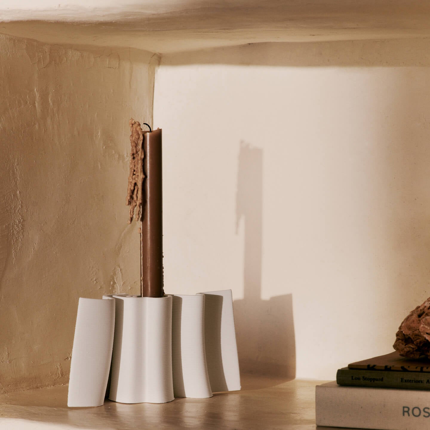 Ferm Living Dedali Kandelaar - Off-White