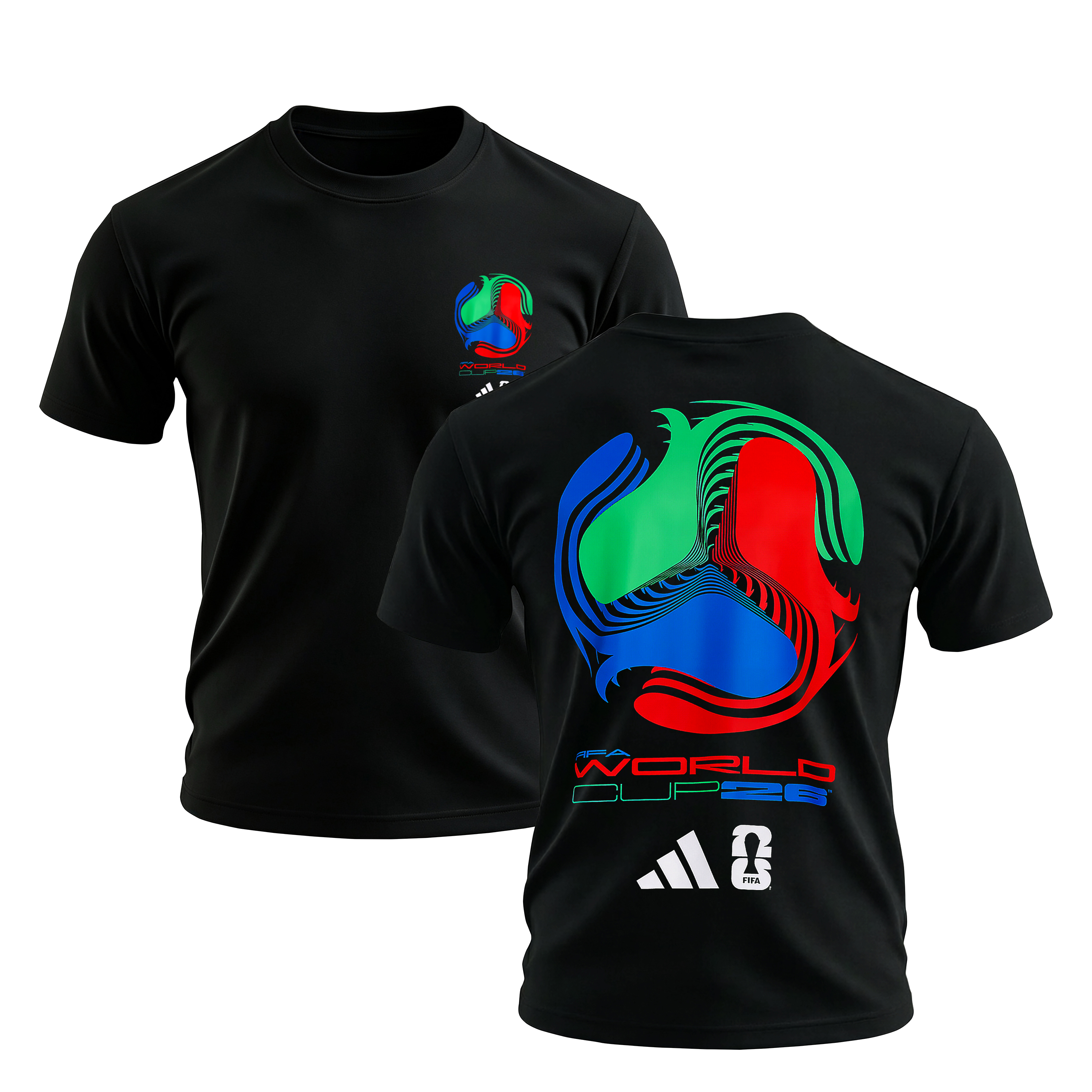 2026 FIFA World Cup Tour Printed Oversized Unisex T-shirt