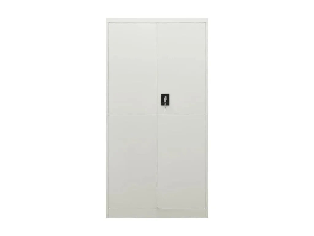 Armario taquilla Gris claro 90x40x180 cm Acero TXIJ02743