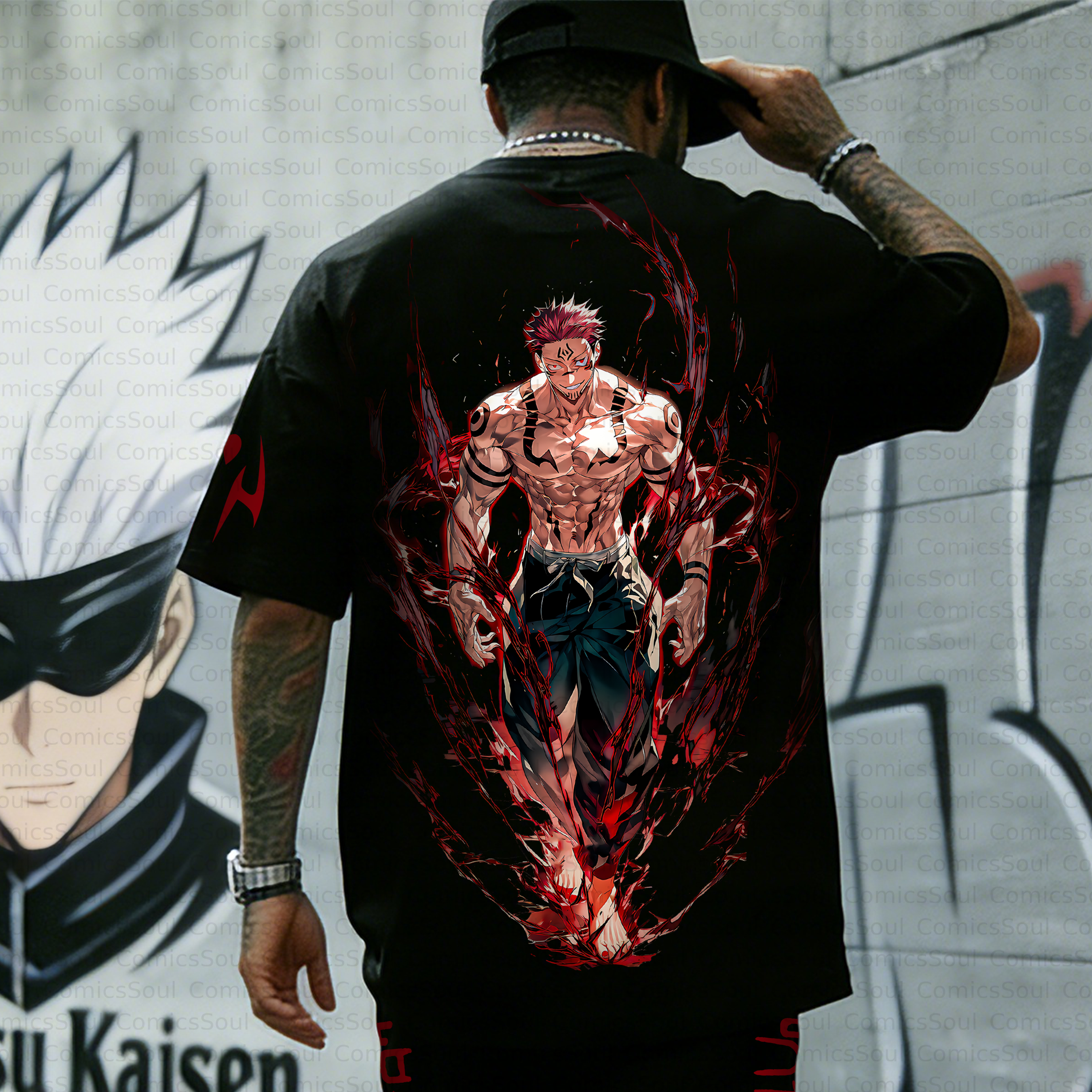 Unisex Anime Inspired Vintage T-Shirt
