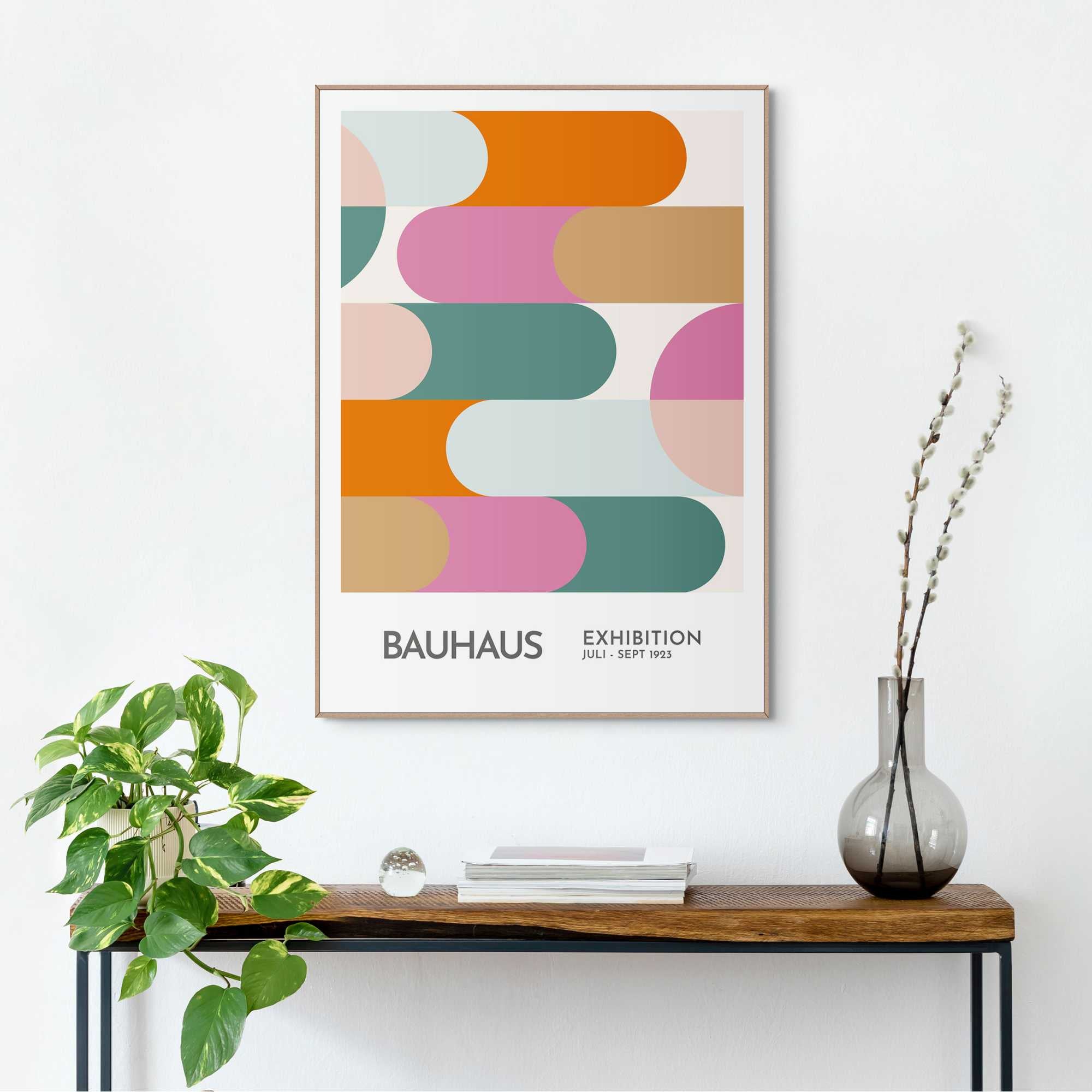 Reinders - Bauhaus Patterns - Schilderij 70x50cm Hout