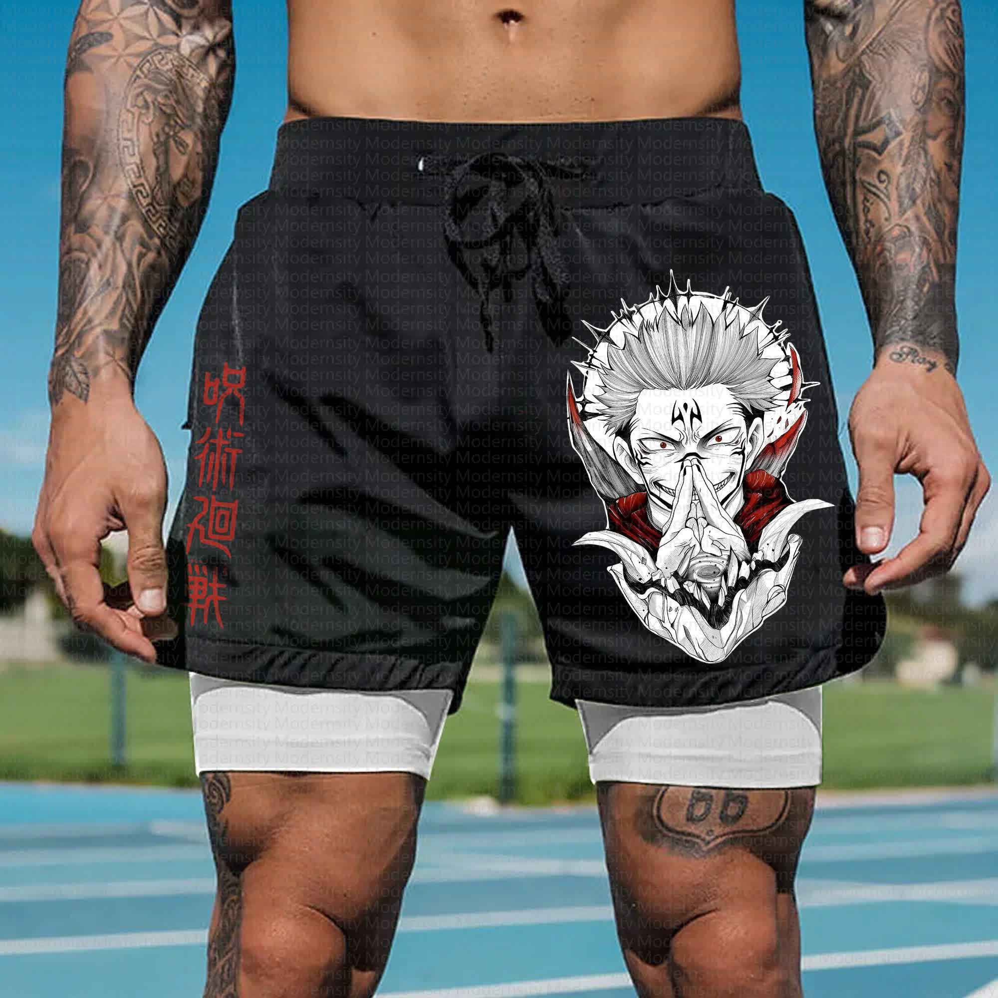 Unisex Casual Anime Streetwear Shorts 丨Comicssoul