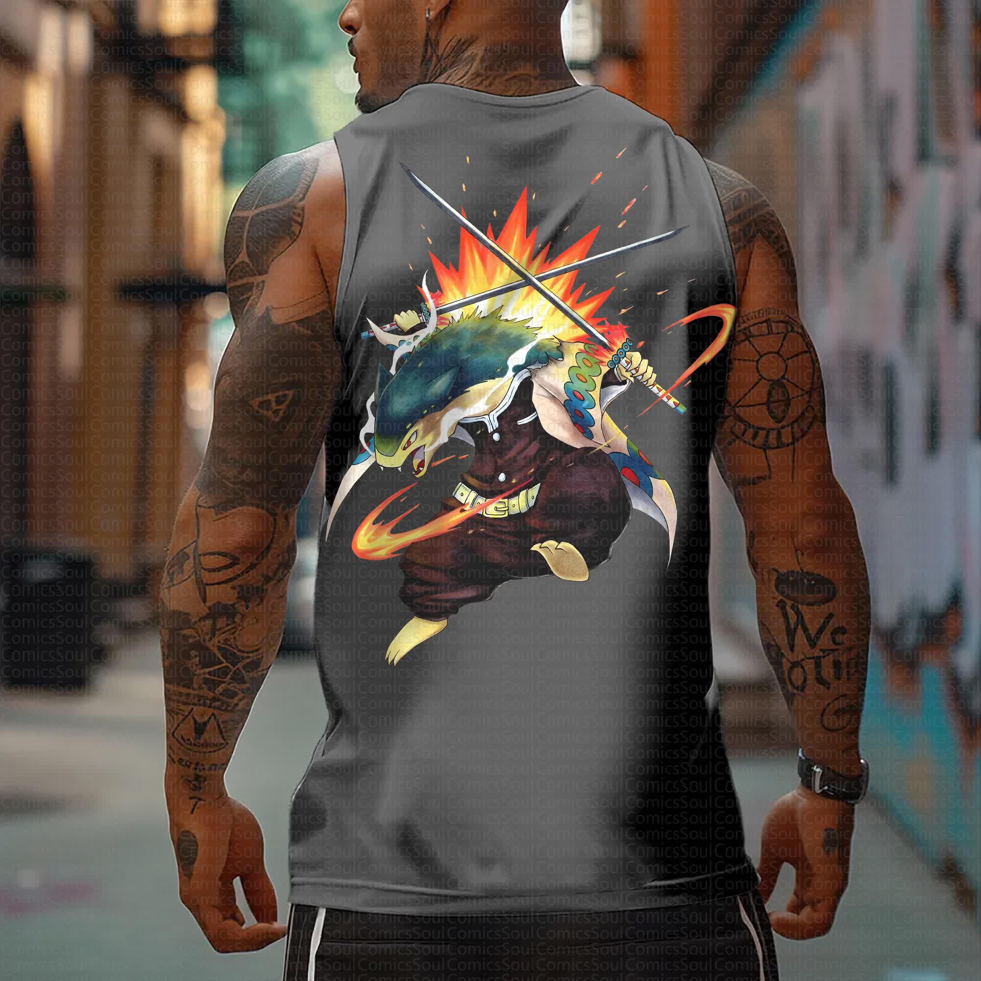 Unisex “Comicssoul” Casual Anime  Tank Top