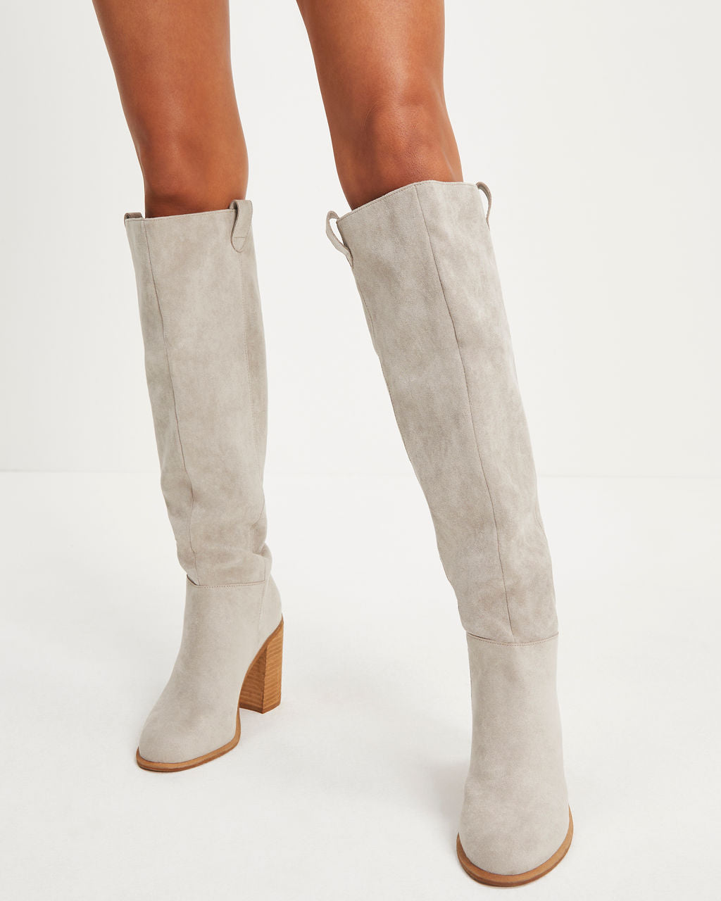 Saint Slouch Boot - Light Grey - Se7enfashion
