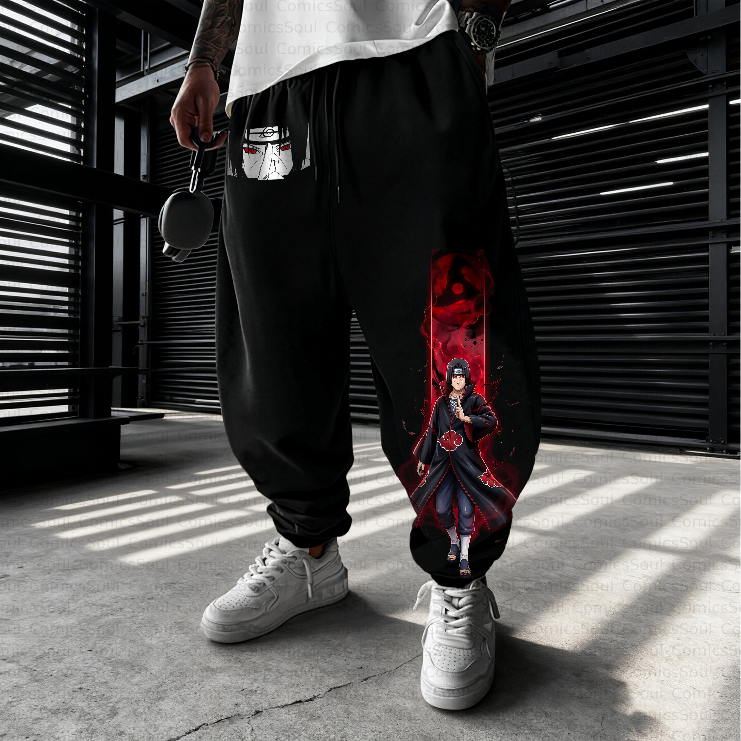 Unisex Casual Anime Streetwear Pant