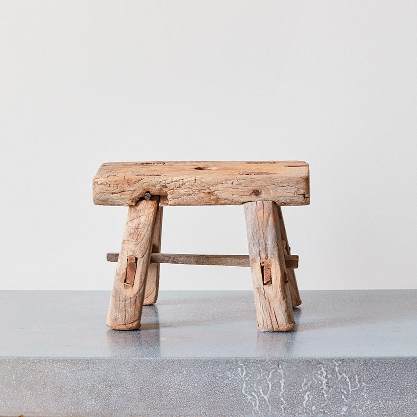 Mini tabouret - Naturel