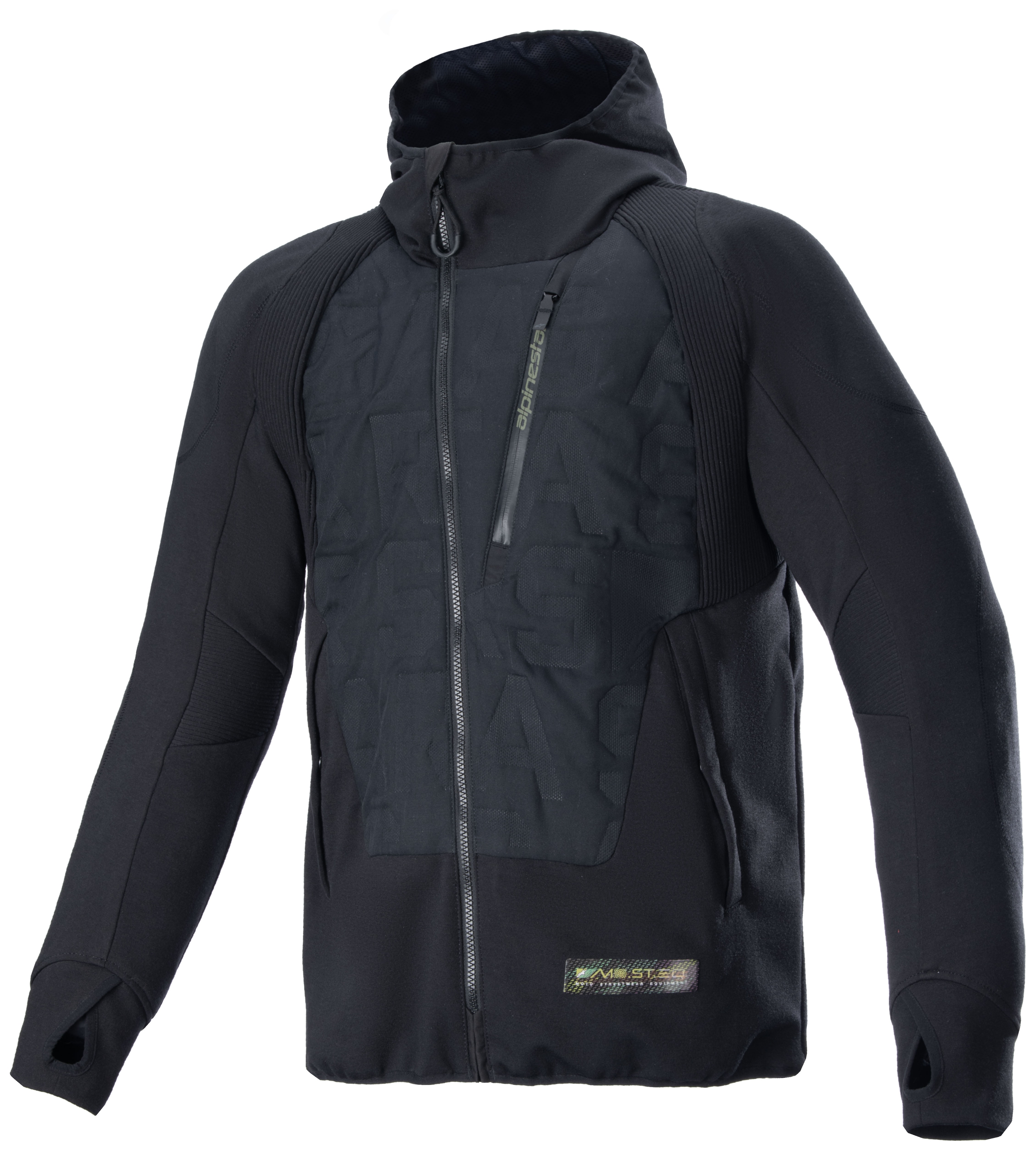 SportsBikeShop Alpinestars MO.ST.EQ Hybrid Hooded Jacket