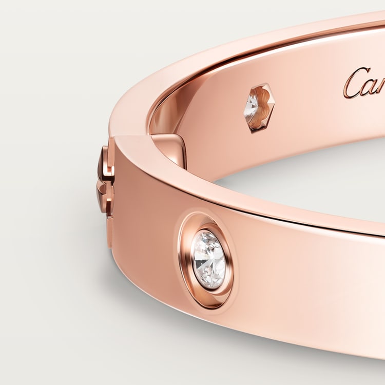Replicate LOVE bracelet, classic model,10 diamonds(1:1 replica) - Original Replica Club