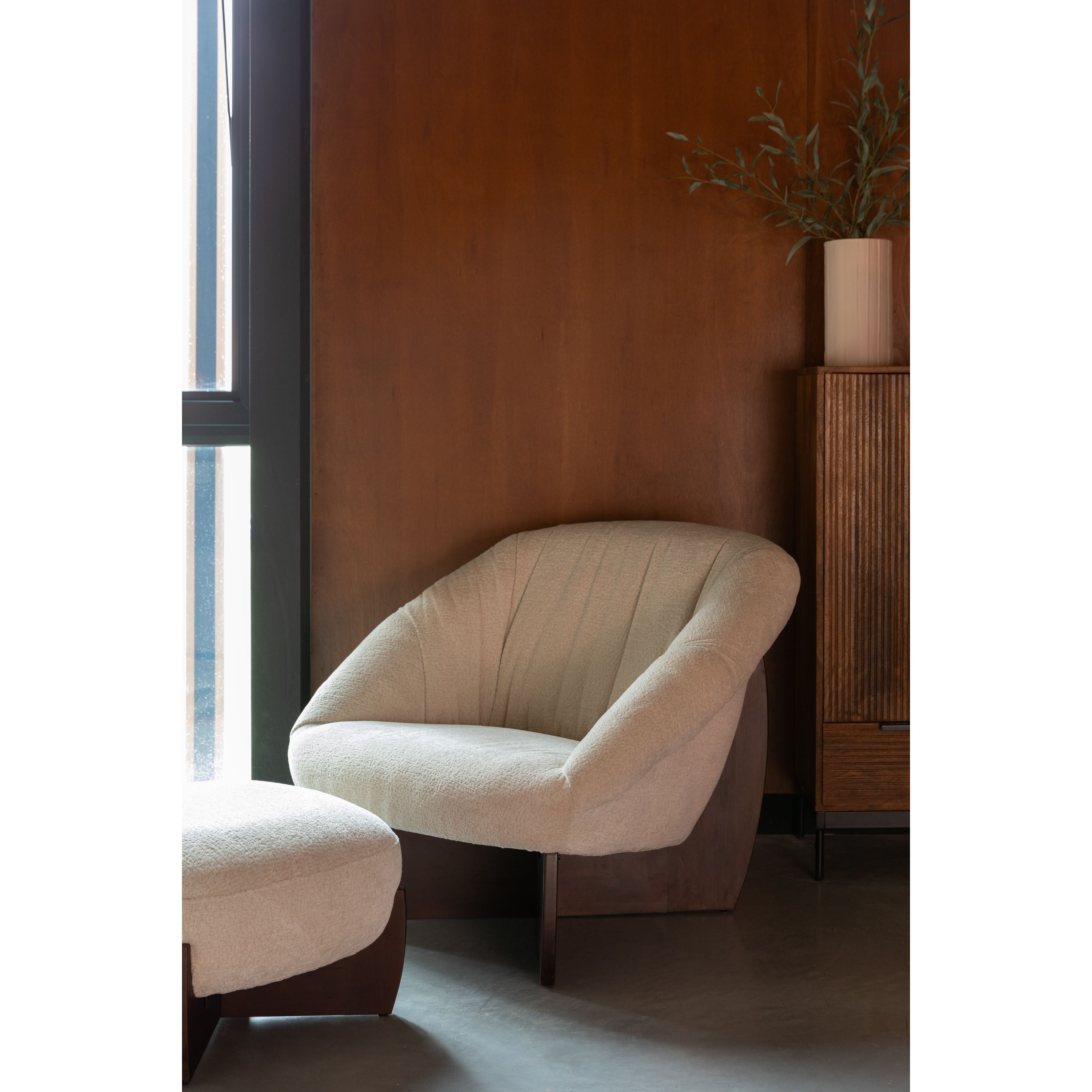 Dutchbone Emilius Fauteuil Beige