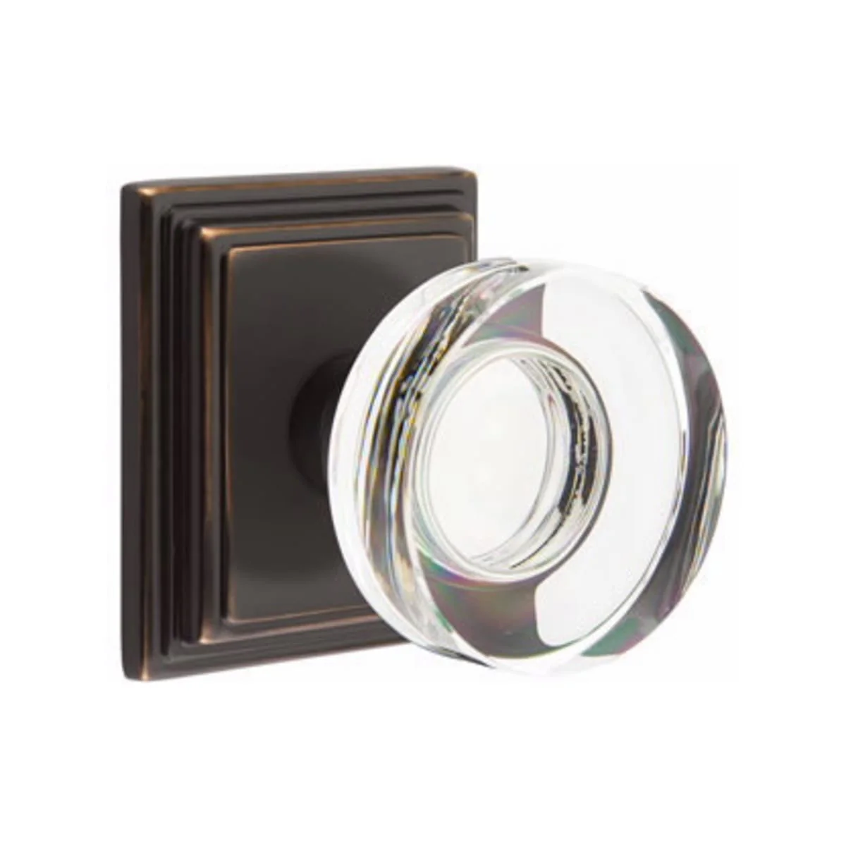 Modern Disc Glass Knob - KTF Painting Interior Exterior