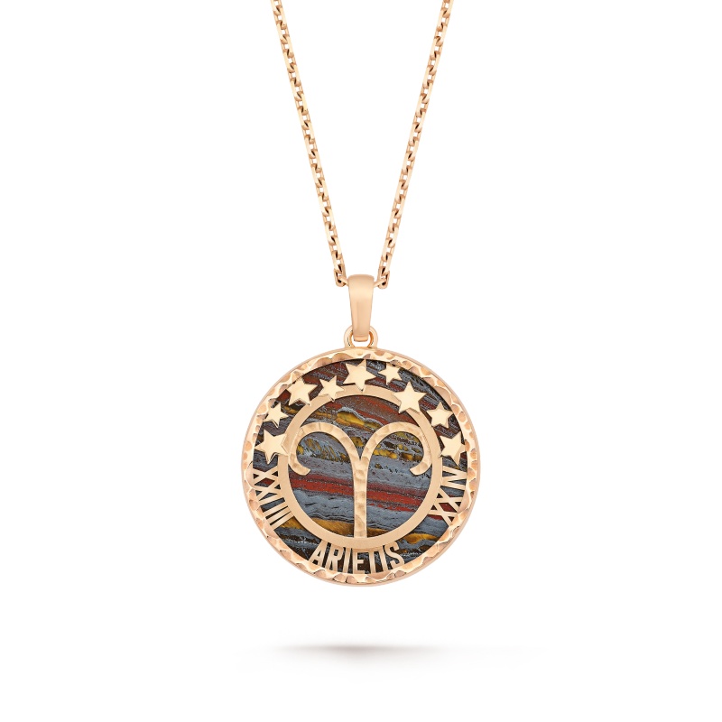 Replicate Zodiaque long necklace Arietis (Aries)(1:1 replica) - Original Replica Club