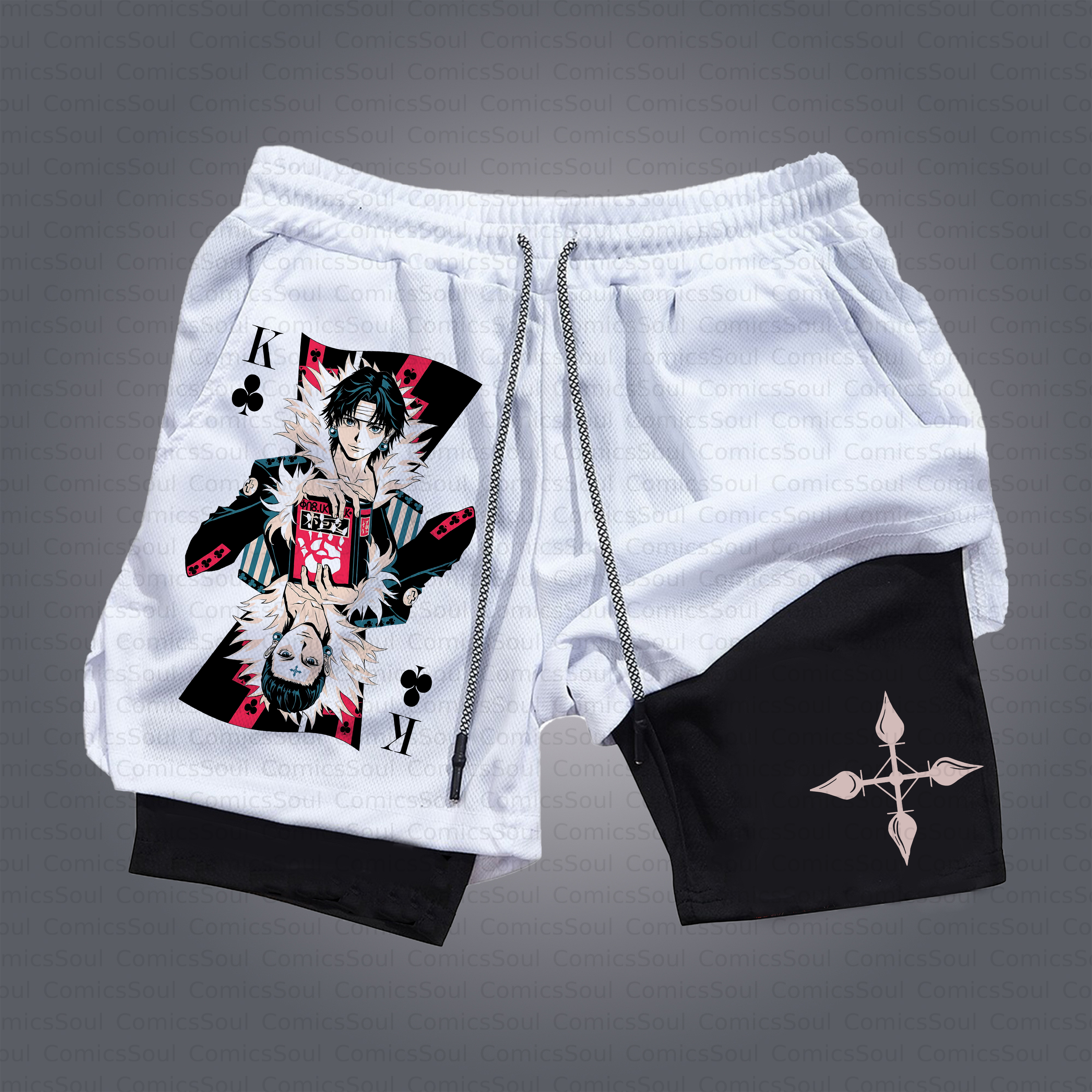 Unisex Casual Anime Style Shorts