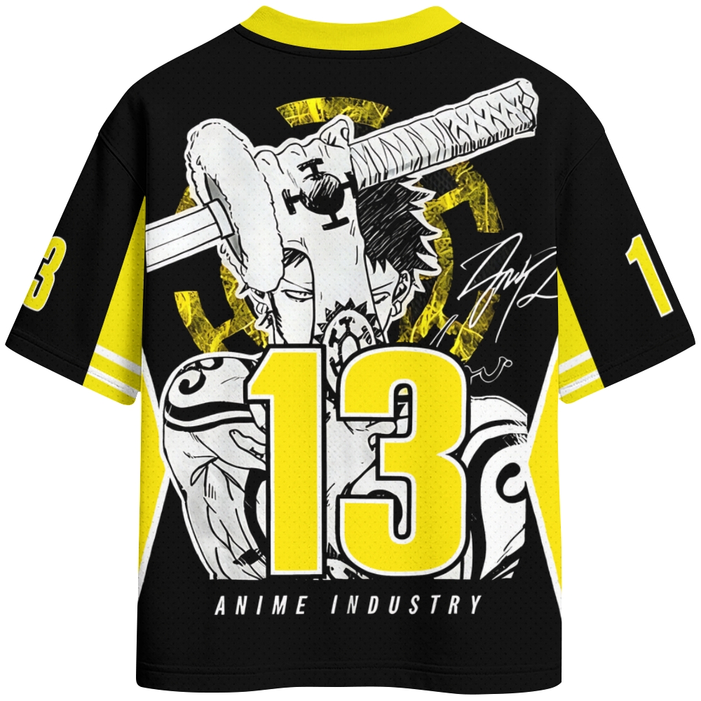 One Piece Crew Neck Football Jersey