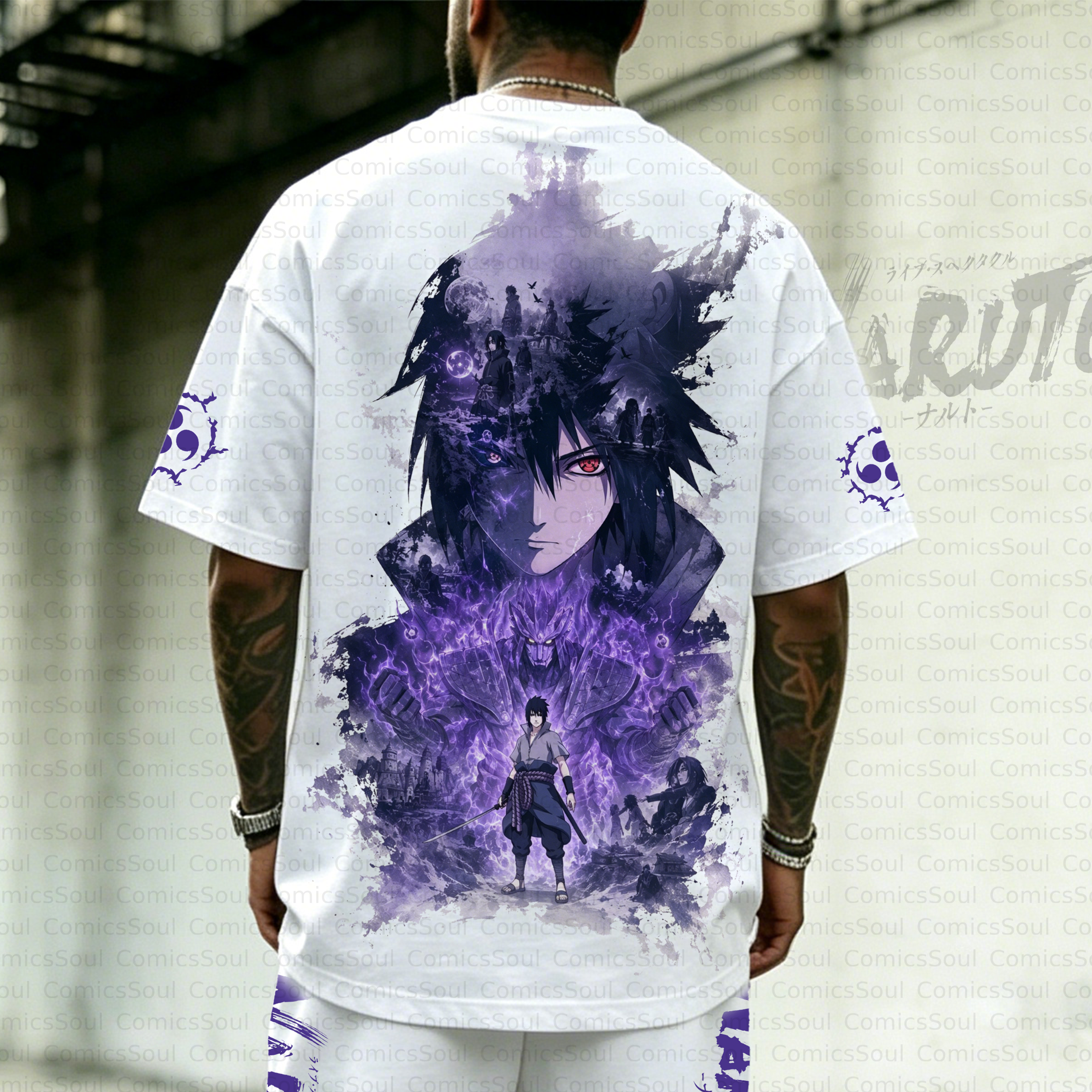 Unisex Anime Inspired Vintage T-Shirt