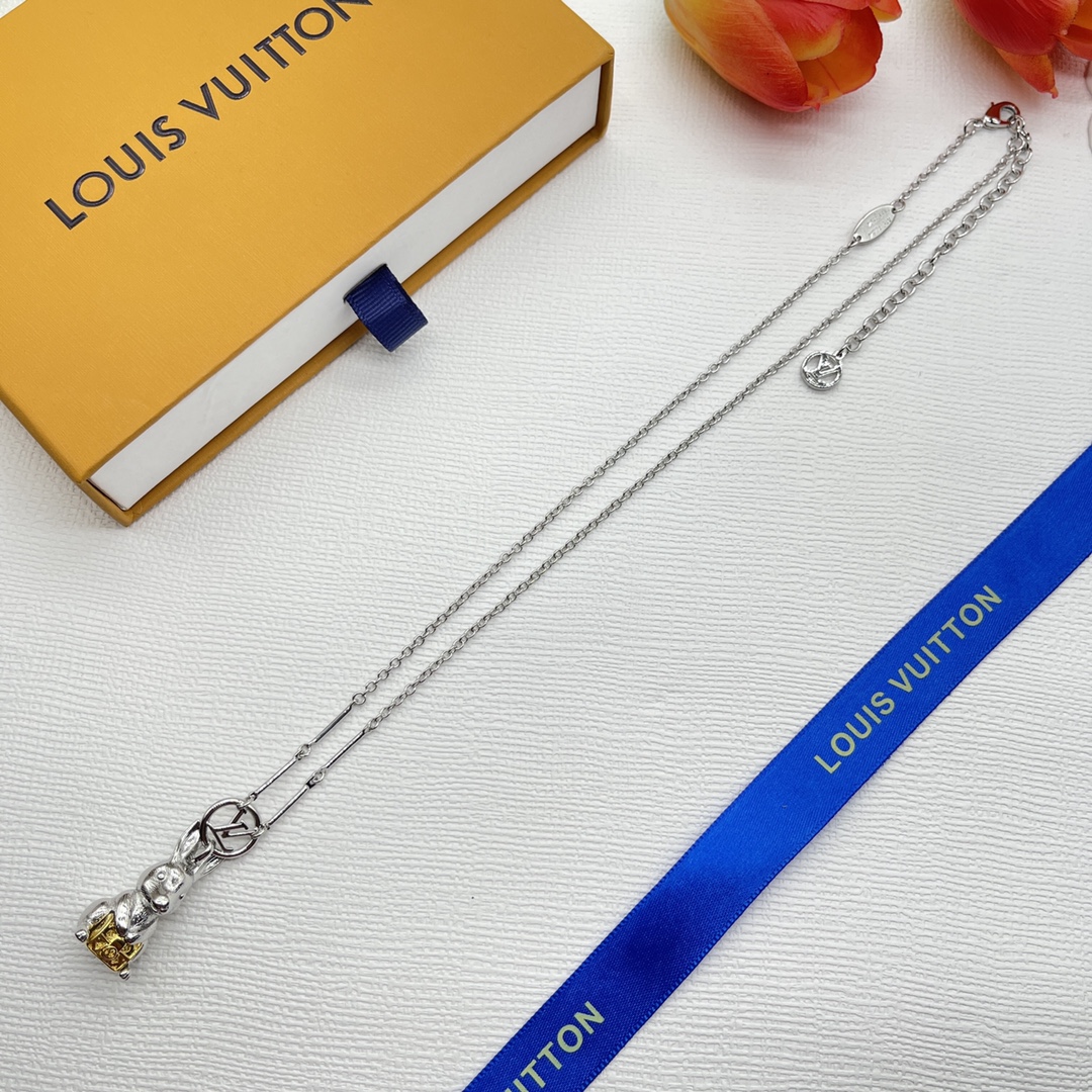 Louis Vuitton Rabbit Necklace - Original Replica Club