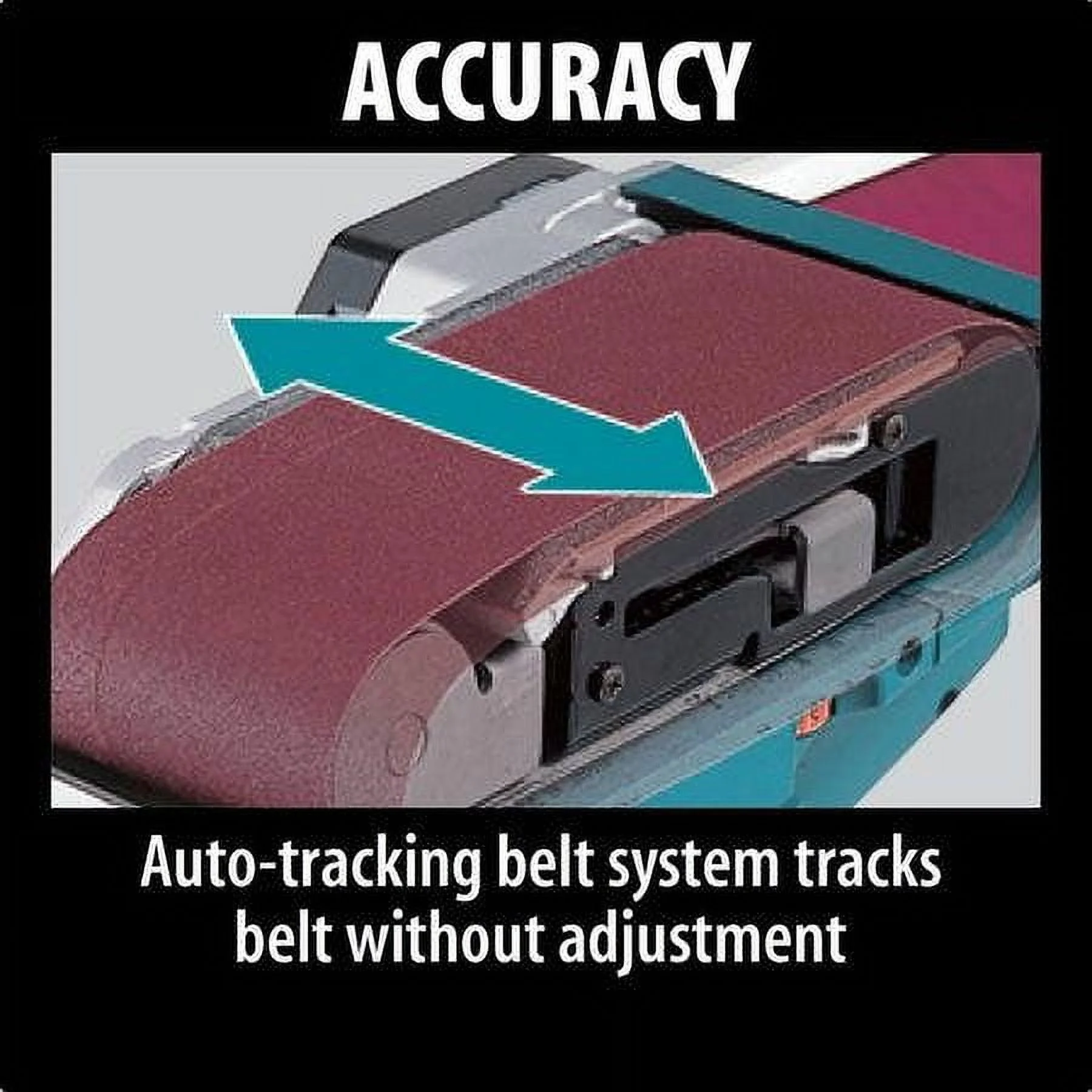 Makita 9920 3'' x 24'' Corded Belt Sander Variable Speed - Image 2