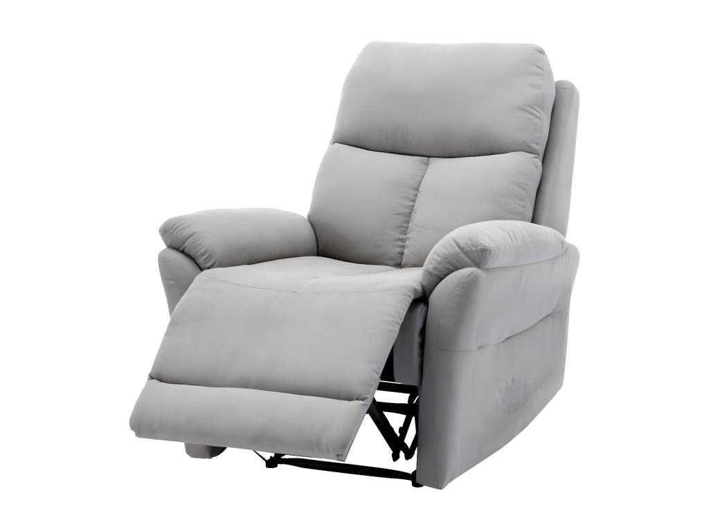 Sillón relajante con reposapiés - bolsillo lateral para salón