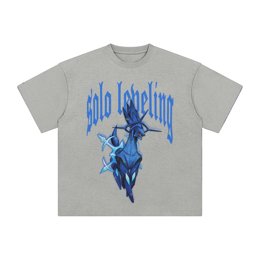 Unisex Anime Inspired Washed  Vintage T-Shirt
