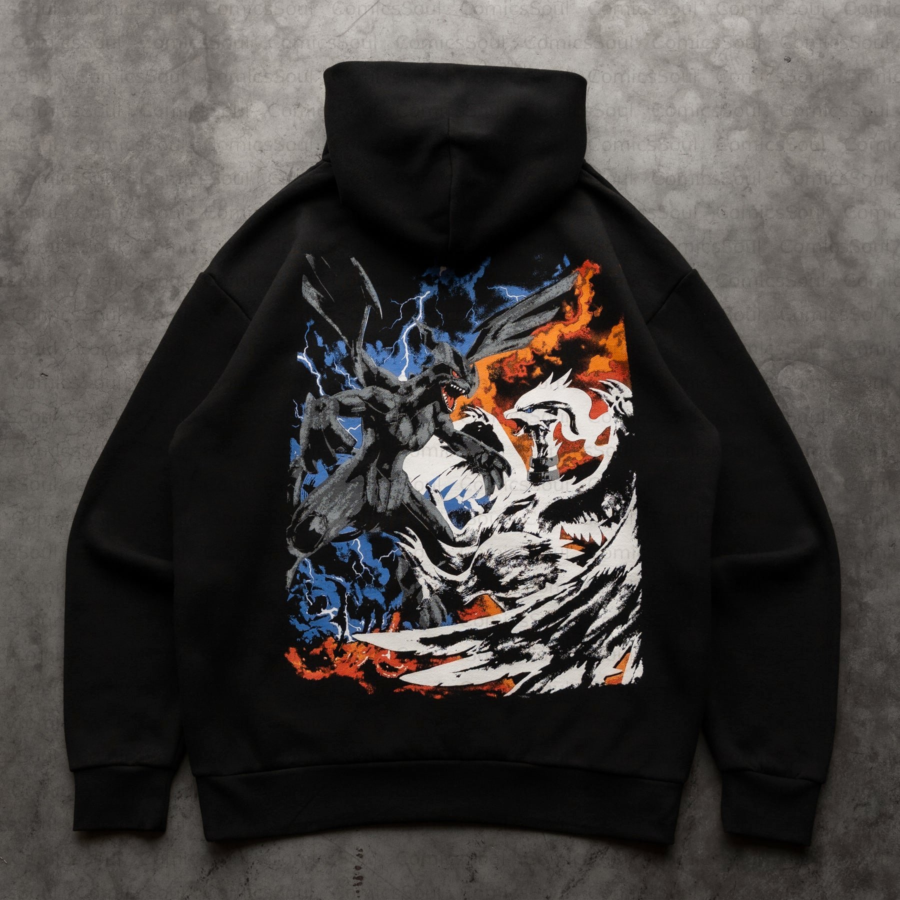 Unisex Anime UNOVA  Streetwear Vintage Hoodie