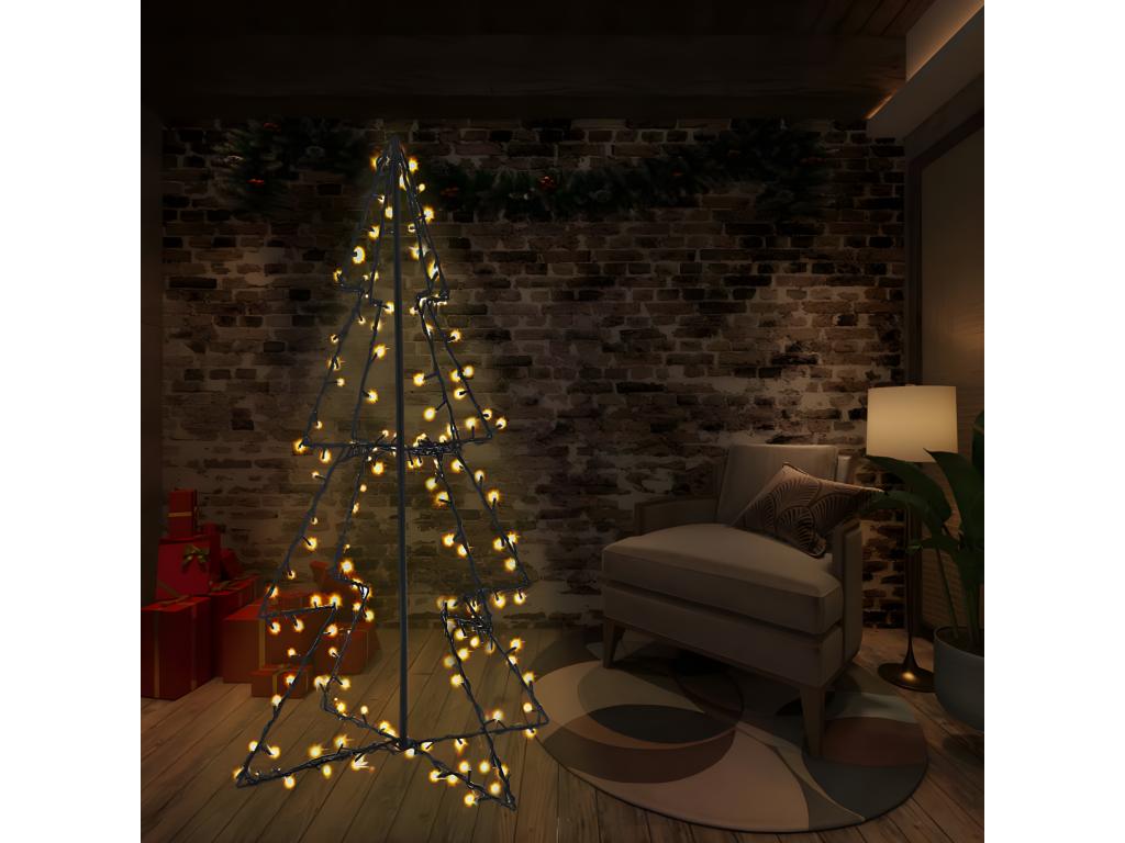 Árbol de Navidad 240 LED interior/exterior 115x150 cm