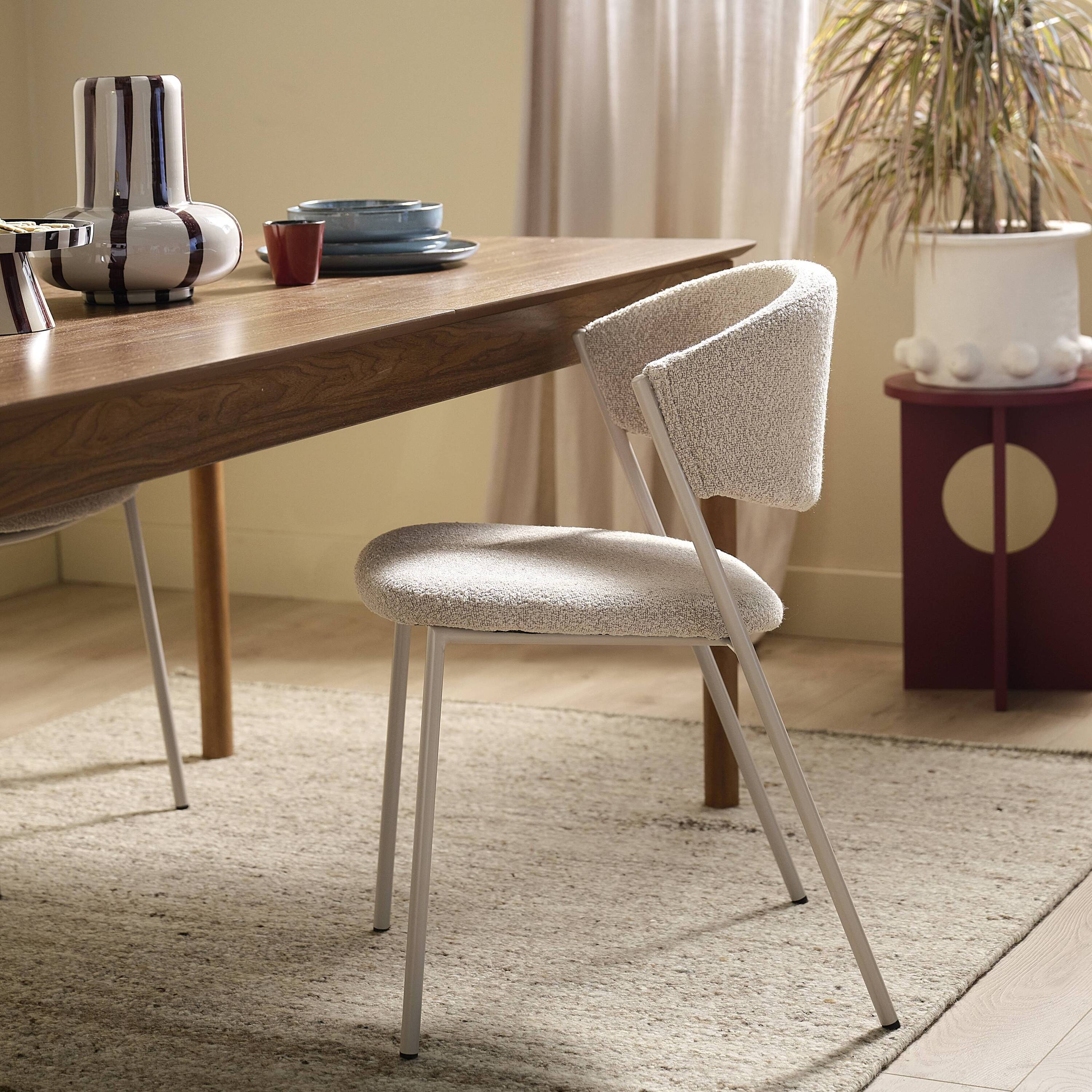 by fonQ Cupp Eetkamerstoel - Beige