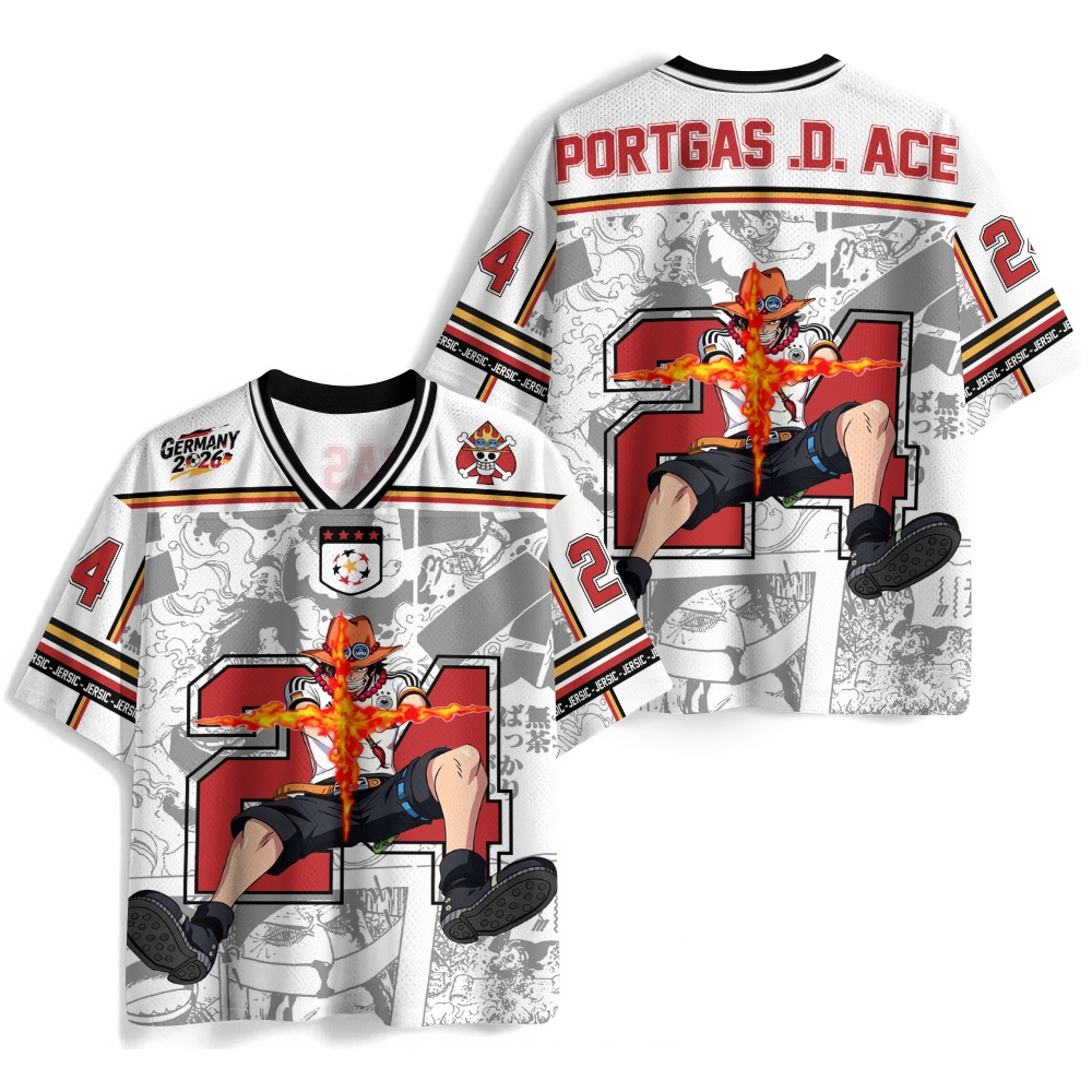 One Piece Anime Football Jersey