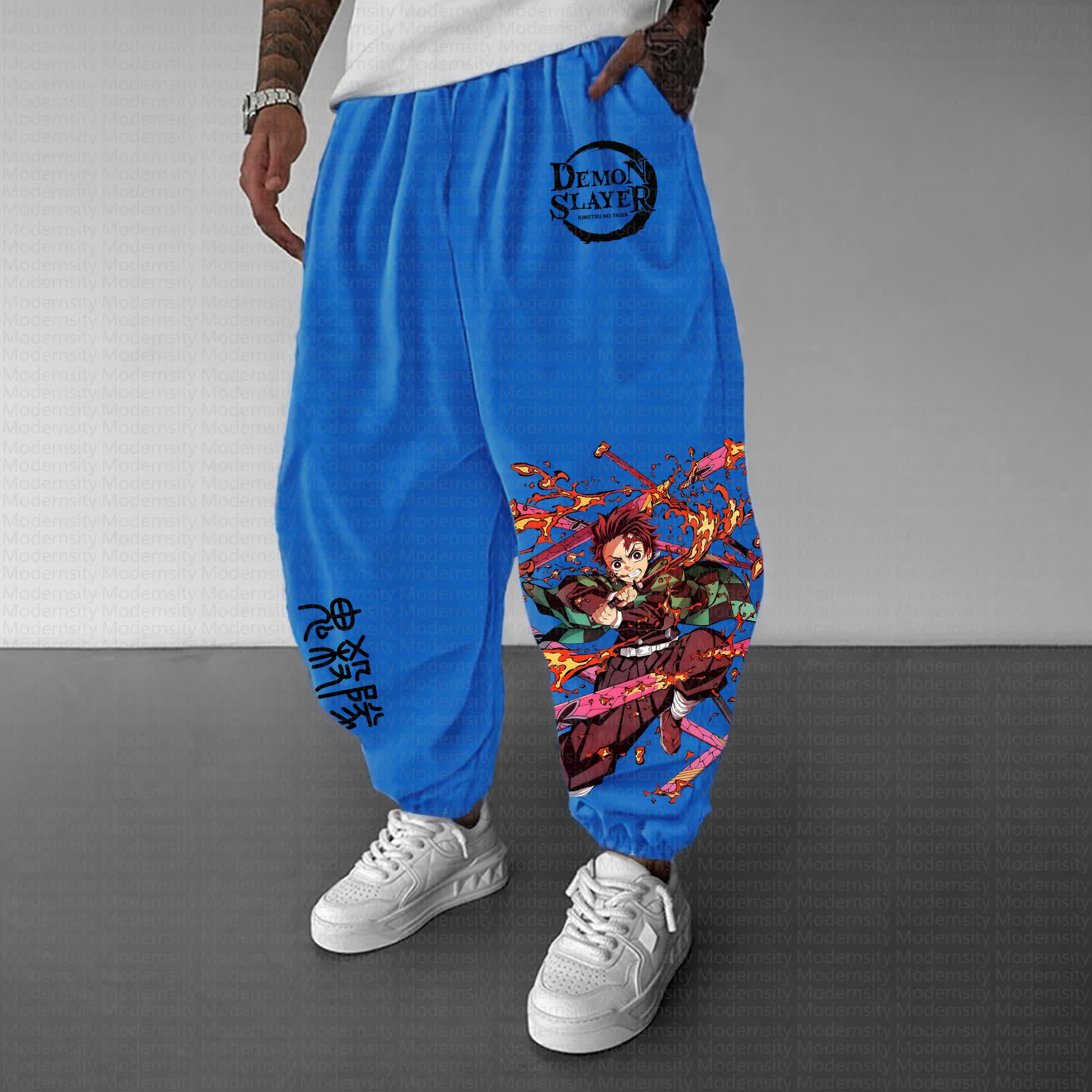 Unisex Anime Inspired Vintage Pants丨Comicssoul