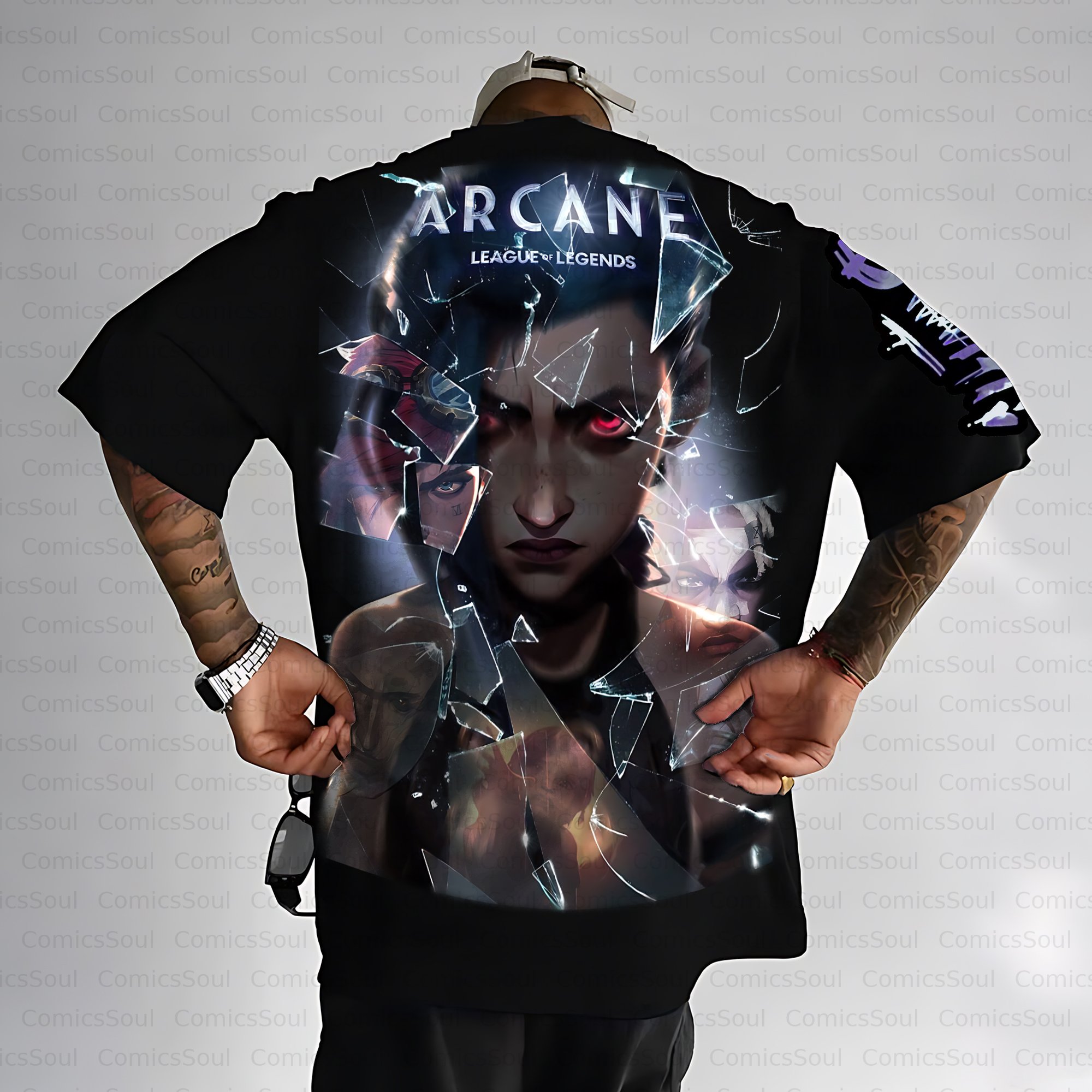 Unisex Anime Inspired Vintage T-Shirt