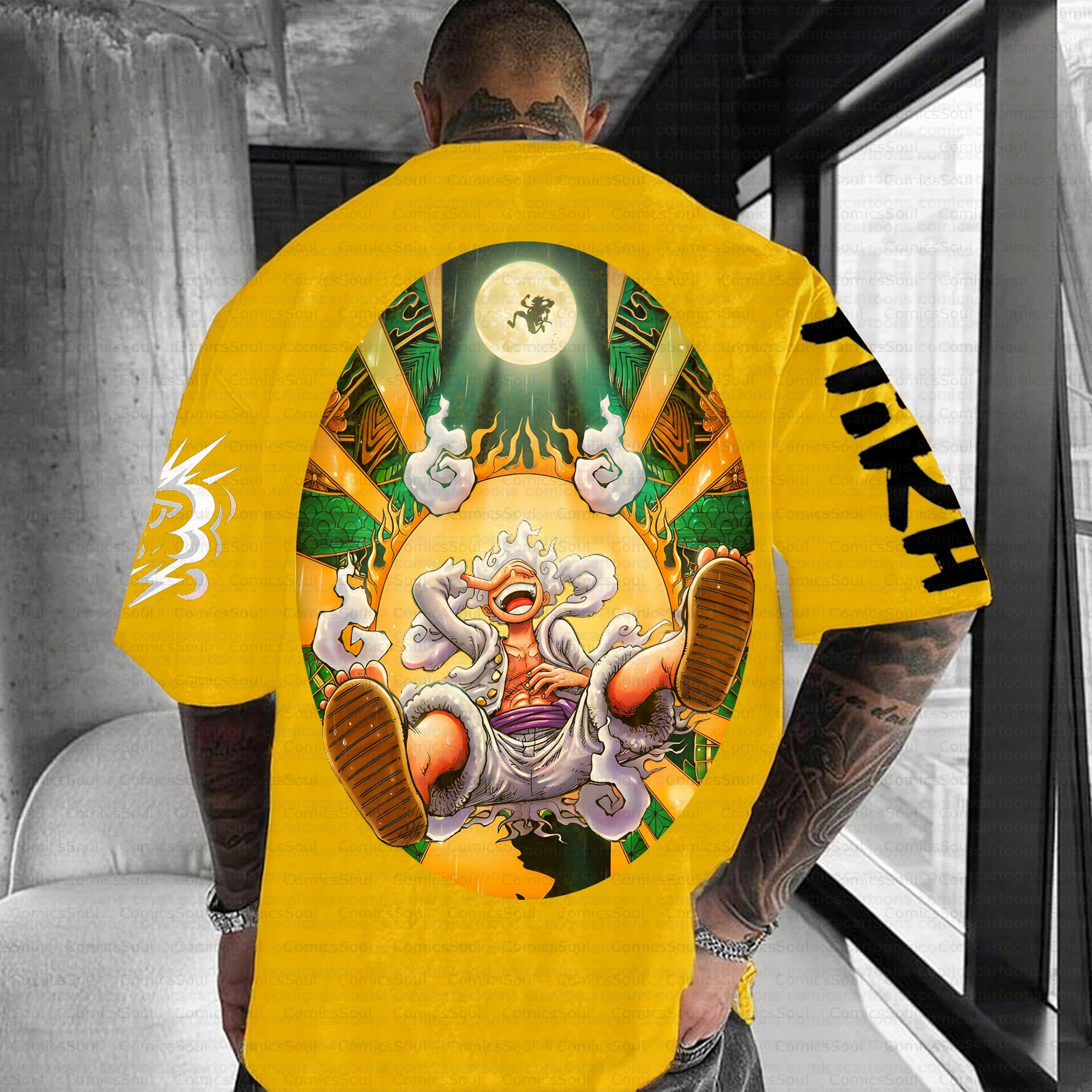 Unisex Anime Inspired Vintage T-Shirt