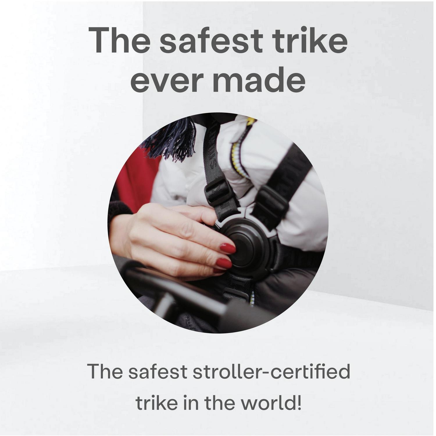 smarTrike 5 in 1 Modular Toddler Stroller Tricycle with 1 Handed Steering - Image 4