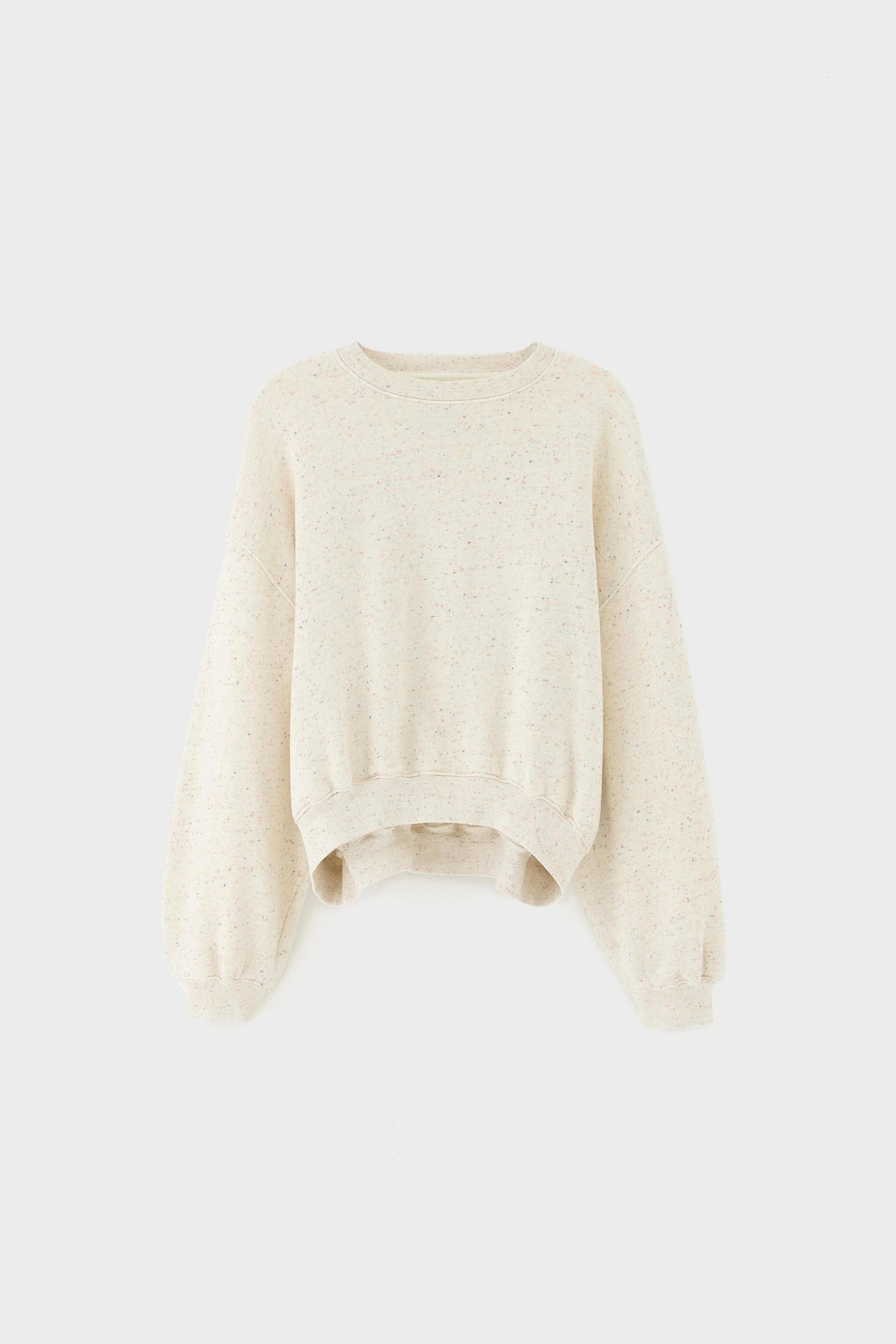Bellerose Fancy cropped crewneck sweatshirt (261 / W / COMBO C)