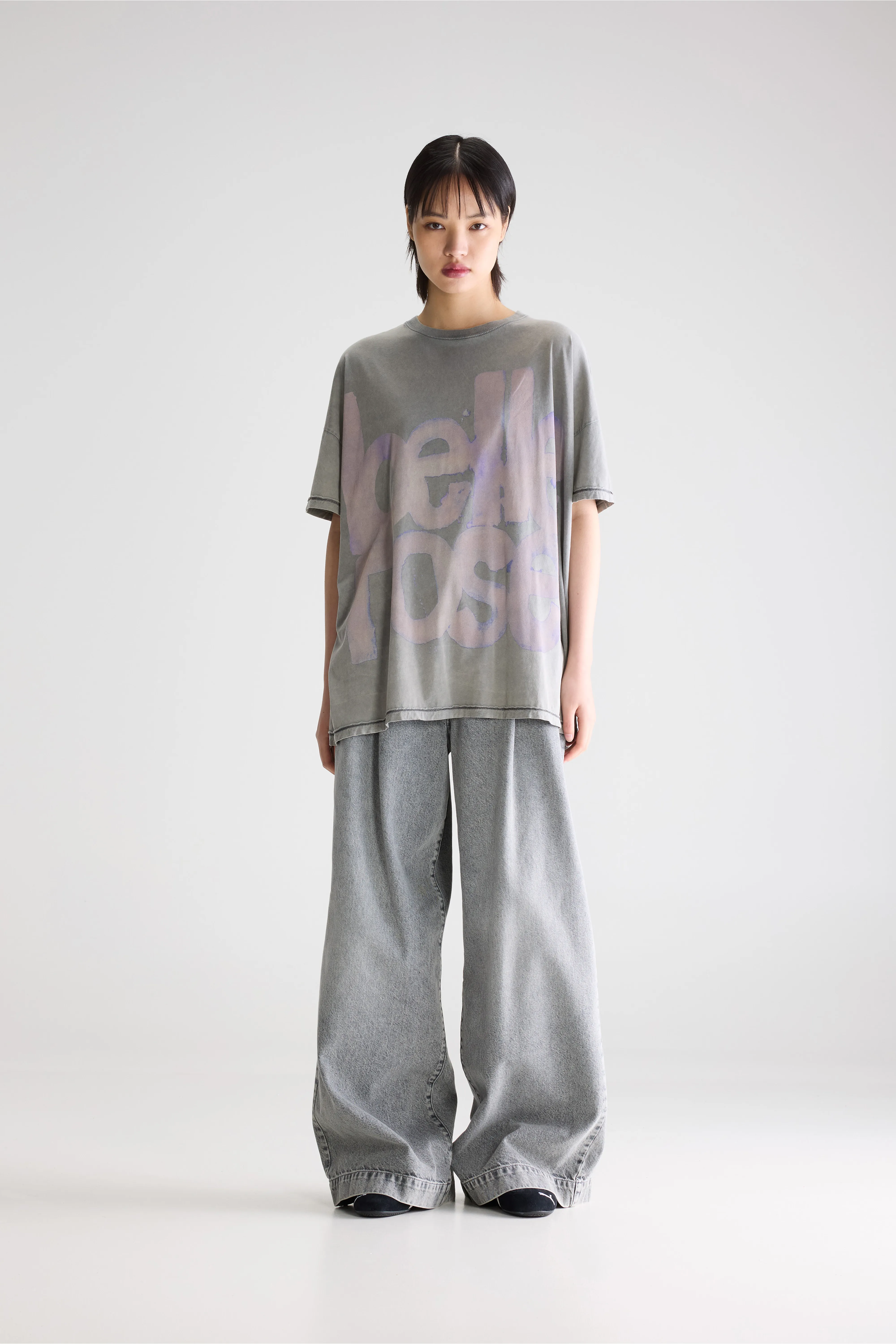 Bellerose Fobell short-sleeve t-shirt (261 / W / BLACK SAND)