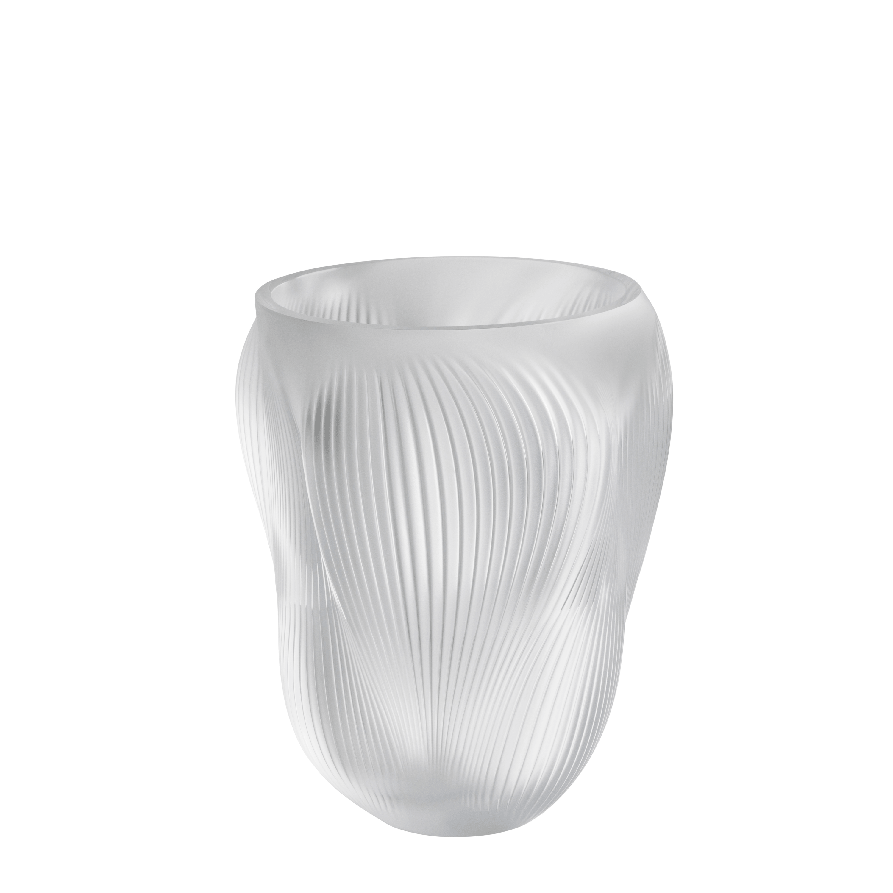 VASE ALIZÉ GRAND MODÈLE - CRISTAL INCOLORE