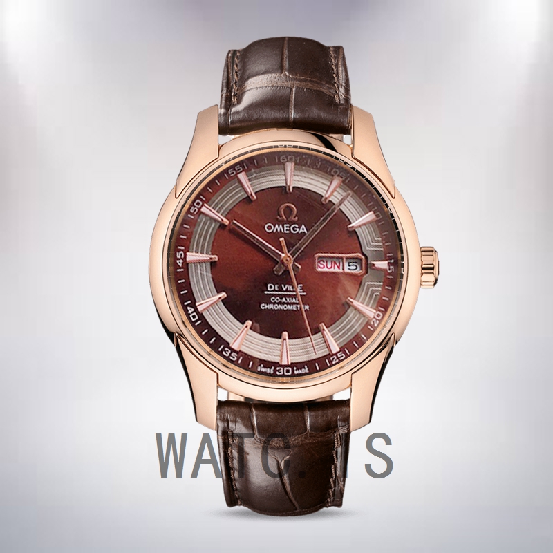 Omega De Ville Men 431.63.41.22.13.001 41mm Automatic Rose Gold-tone
