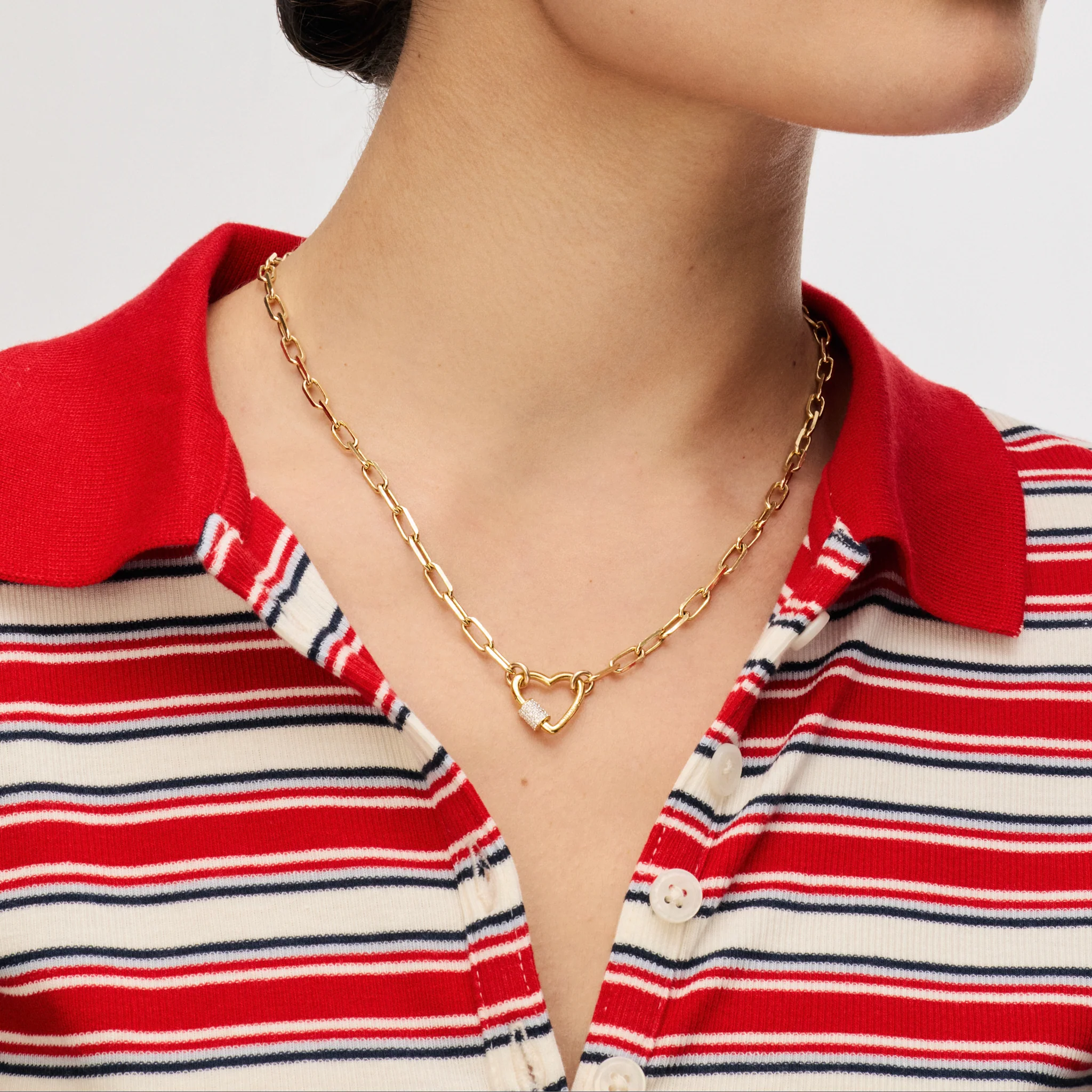 Clip Chain Charm Necklace Base