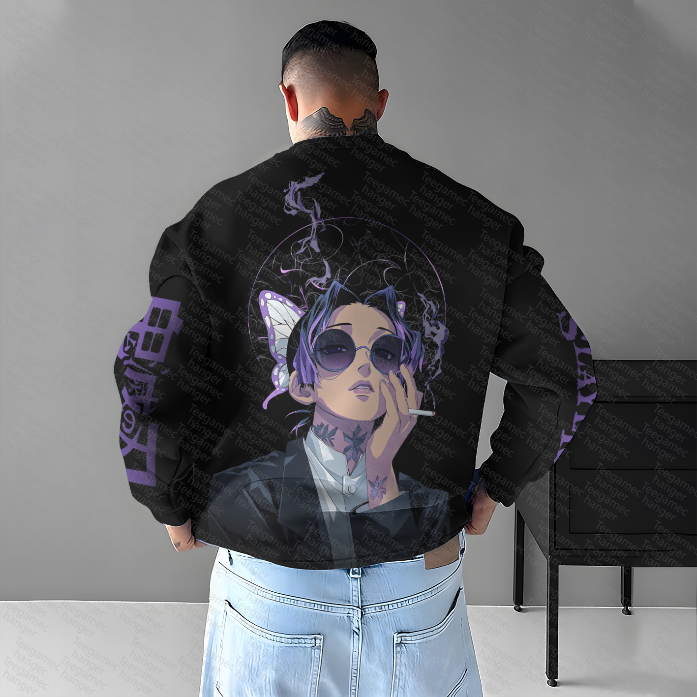 Unisex “Comicssoul” Anime Graphic Inspired Vintage Sweatshirt