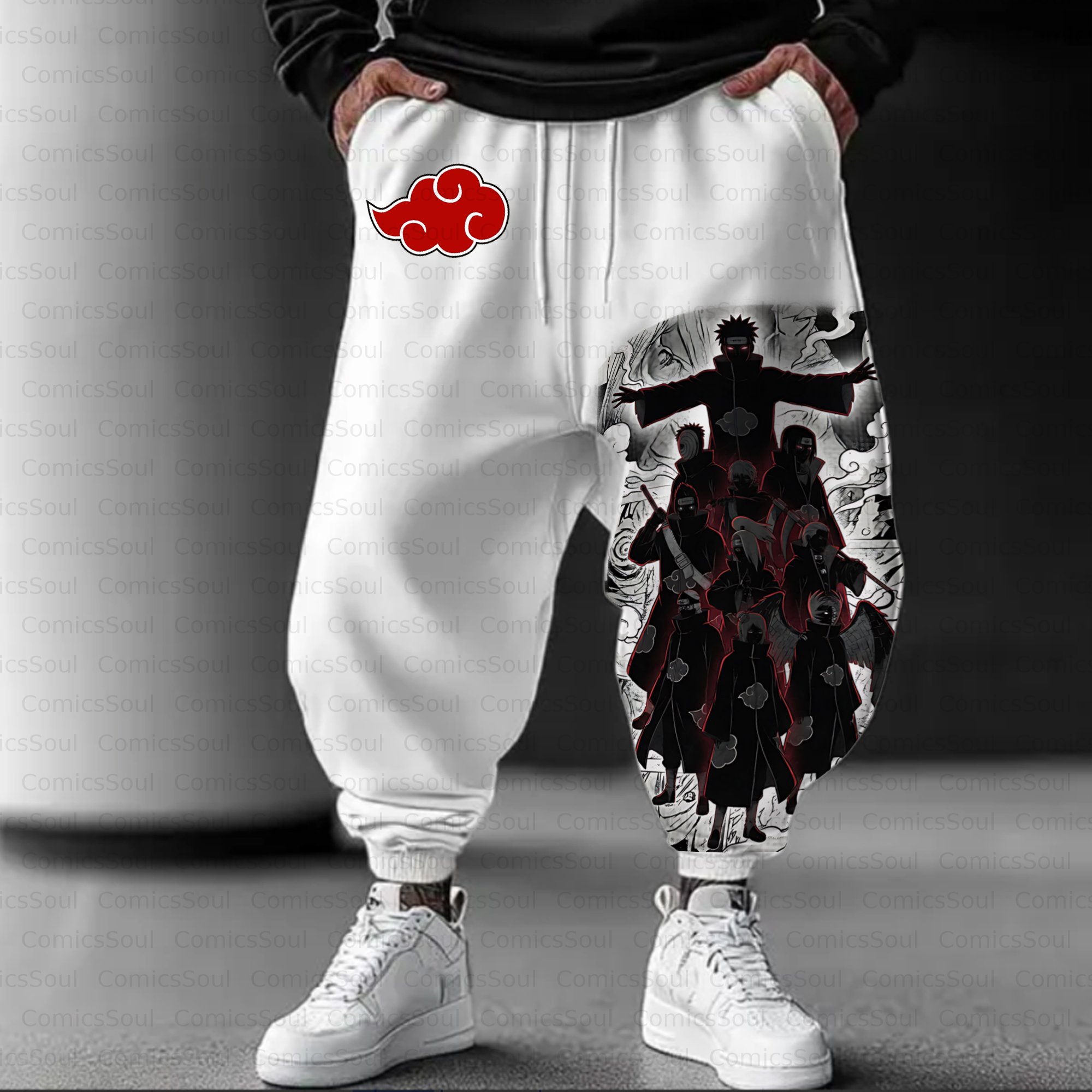 Unisex Casual Anime Streetwear Pant