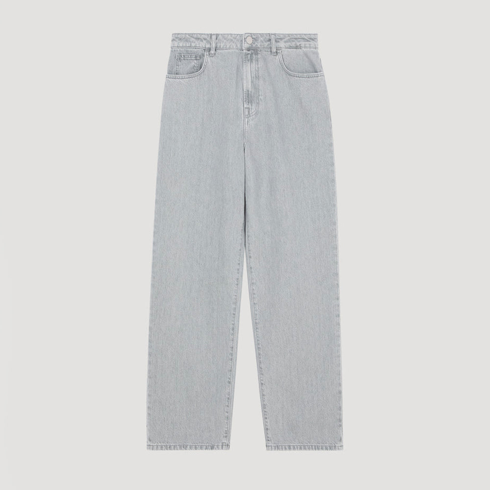 Rohe - Jeans Baggy Fit Denim - Gris délavé