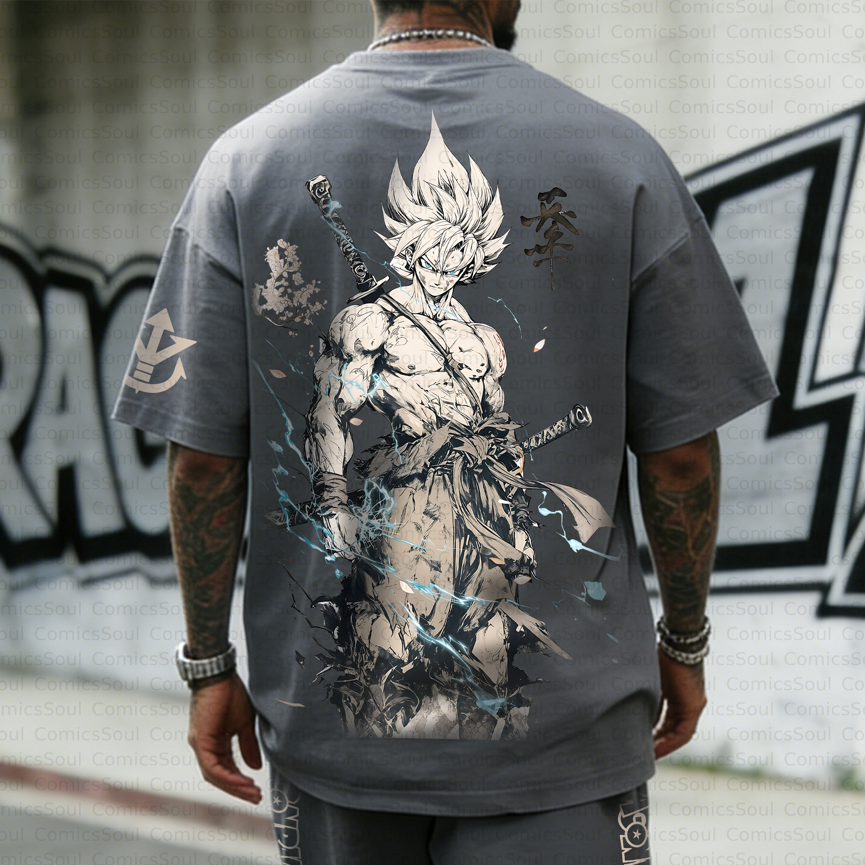 Unisex Anime Inspired Vintage T-Shirt