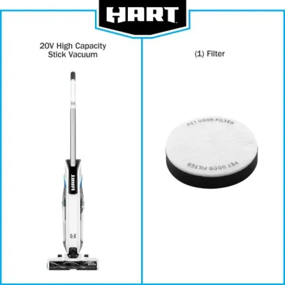 20-Volt High Capacity Cordless Stick Vacuum (Battery Not Included)