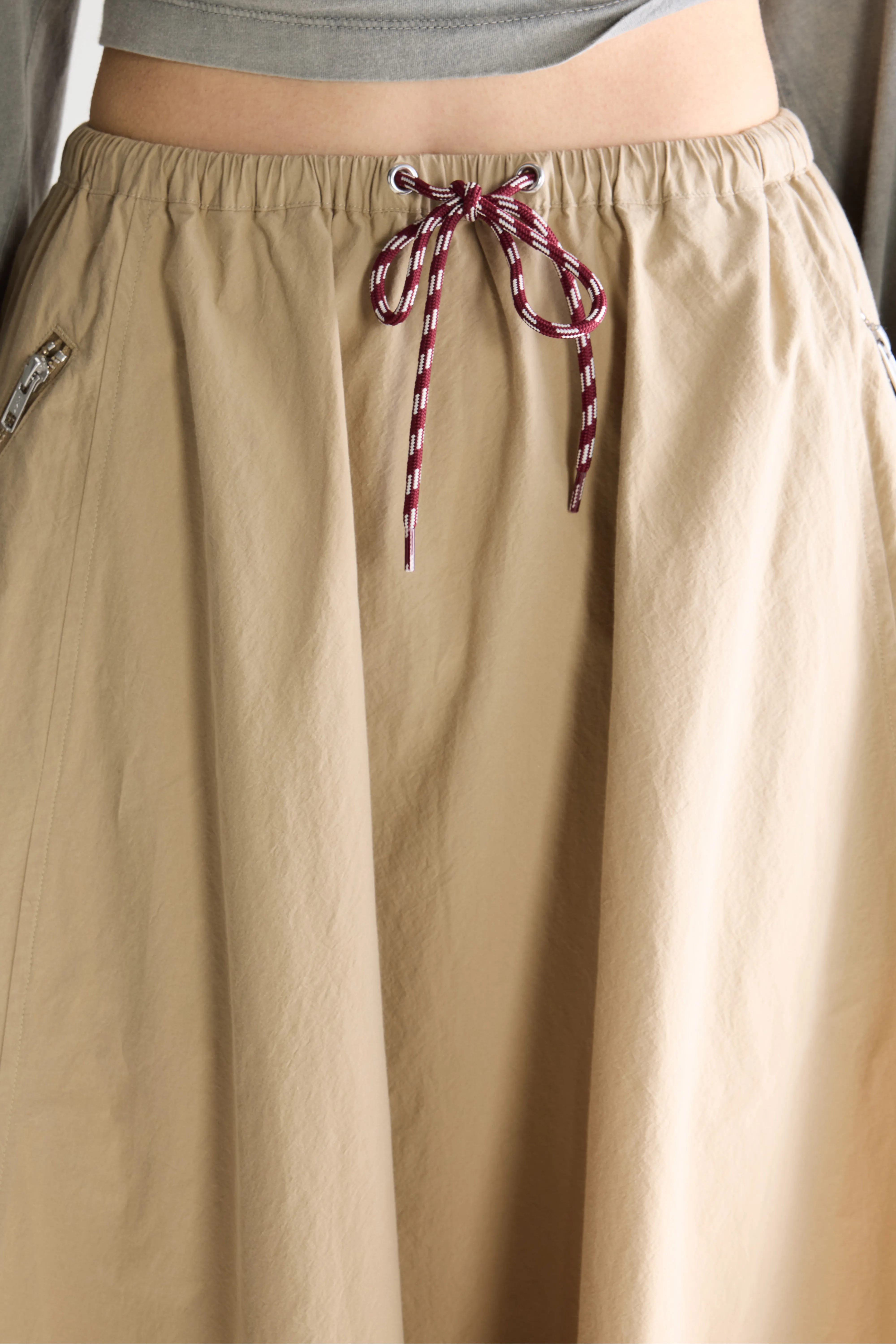 Bellerose Harlin relaxed midi skirt (261 / W / CLAY)