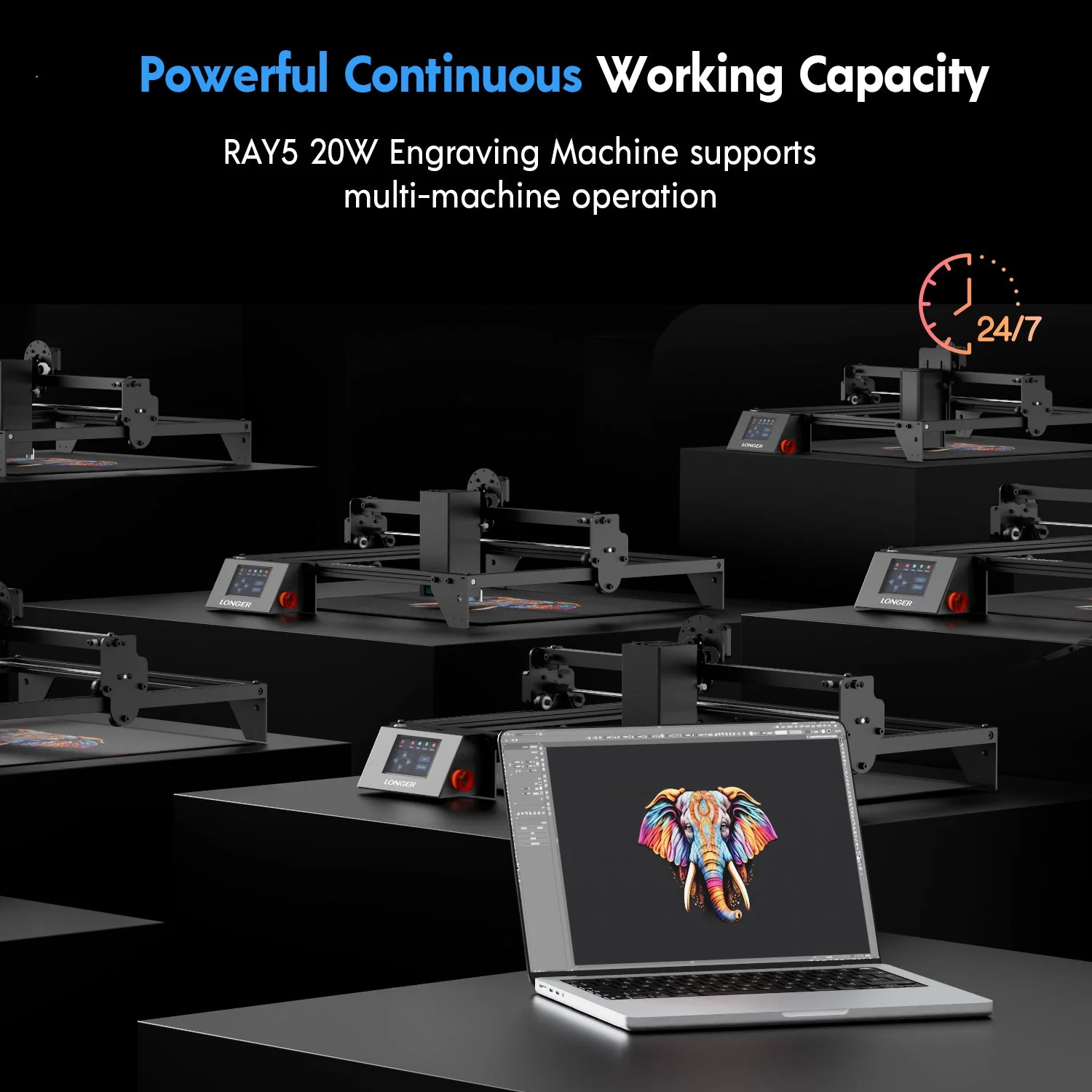 Longer RAY5 20W Laser Engraver